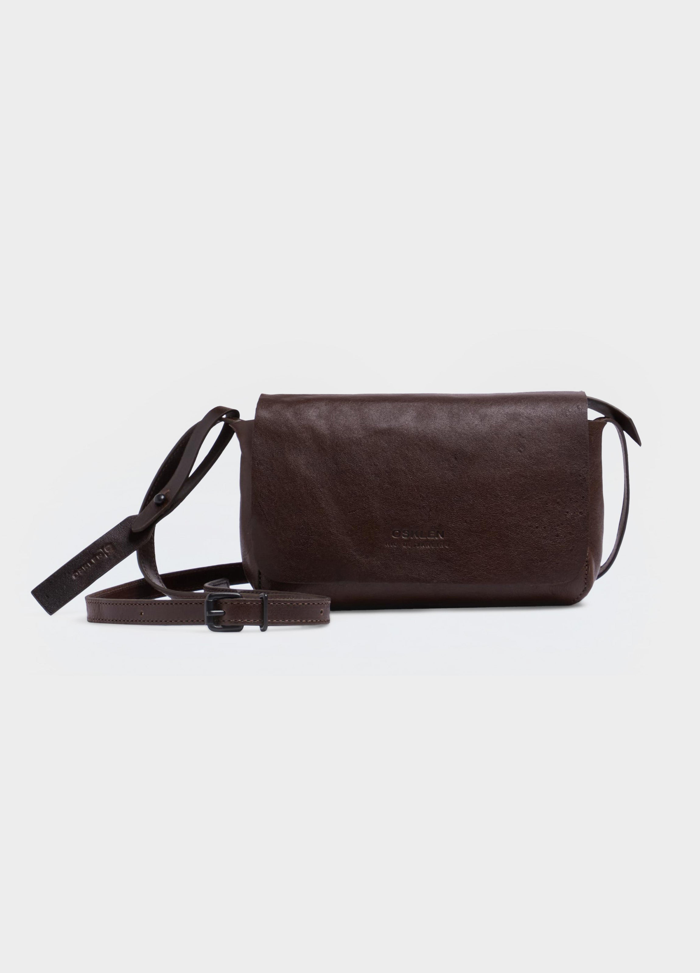 MINI LEATHER CROSSBODY E-BASICS BAG