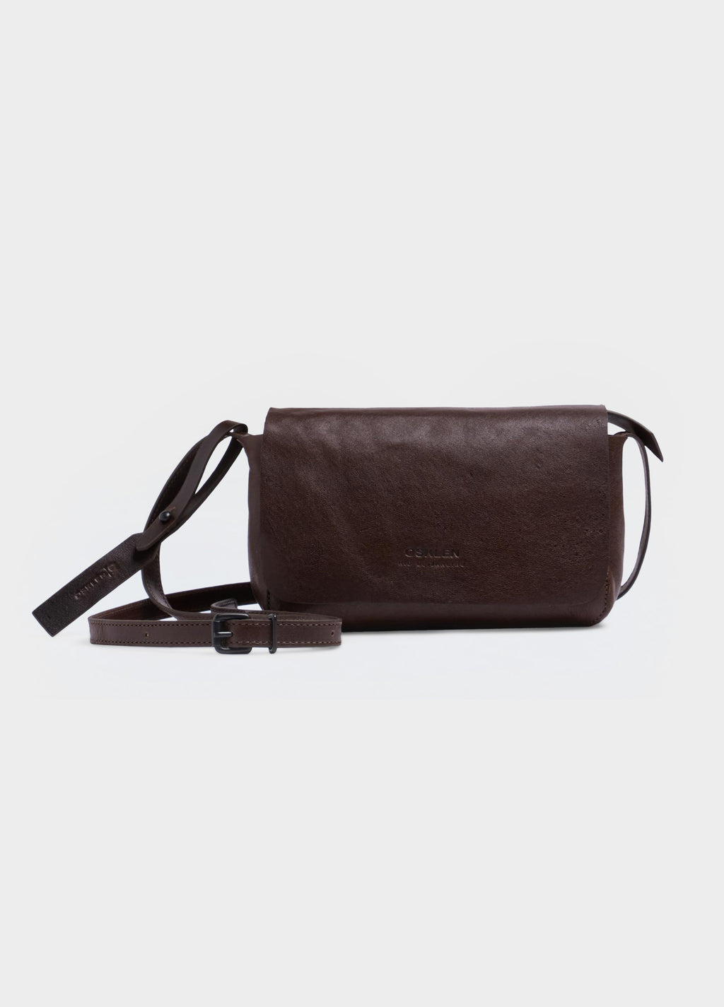 MINI LEATHER CROSSBODY E-BASICS BAG