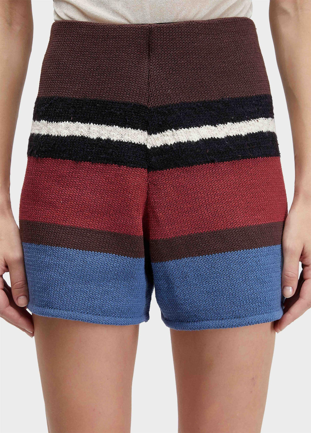 SHORT TRICOT CABINET STRIPES