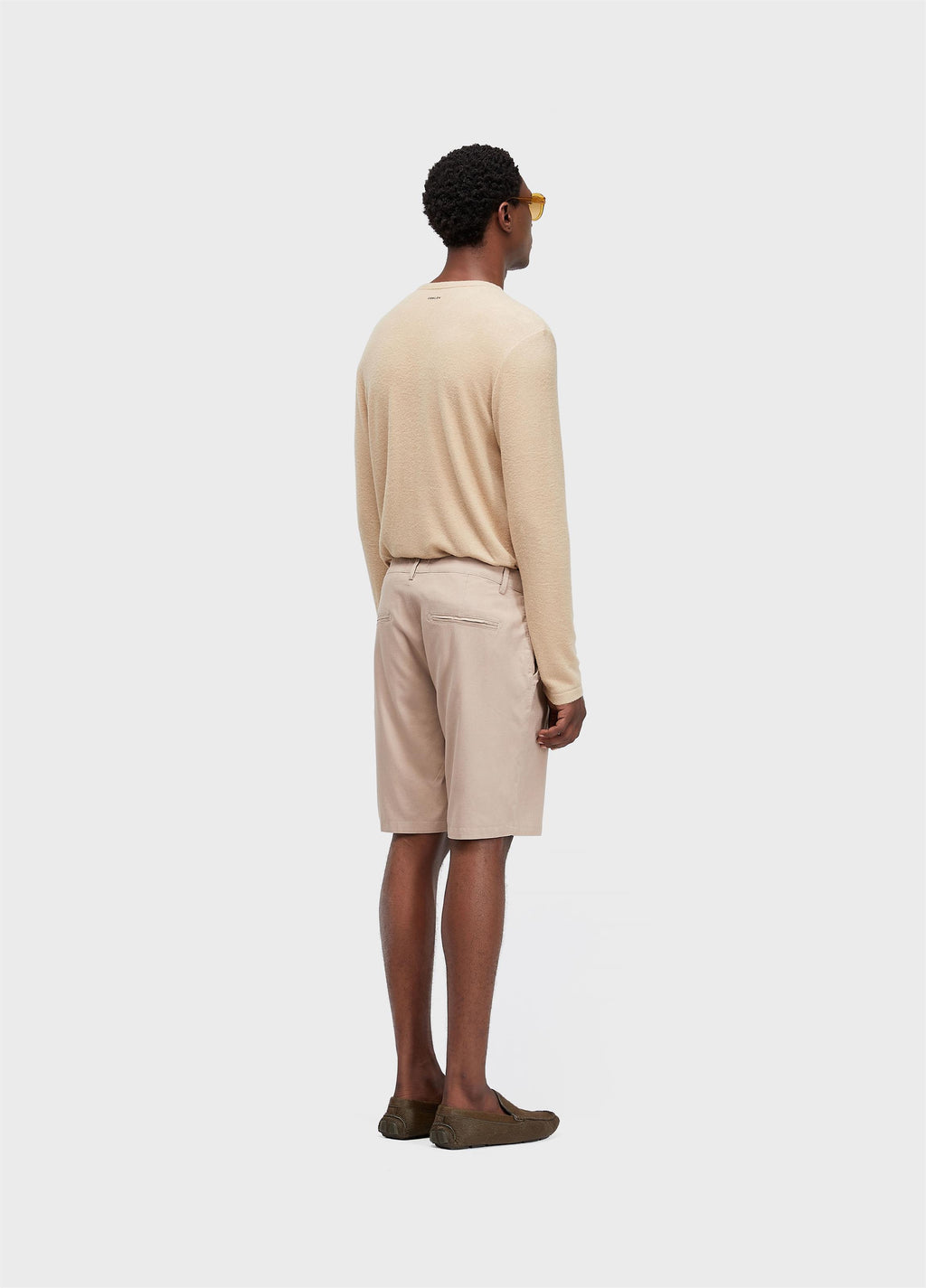 BERMUDA ALFAIATARIA BASIC LINEN JUTA