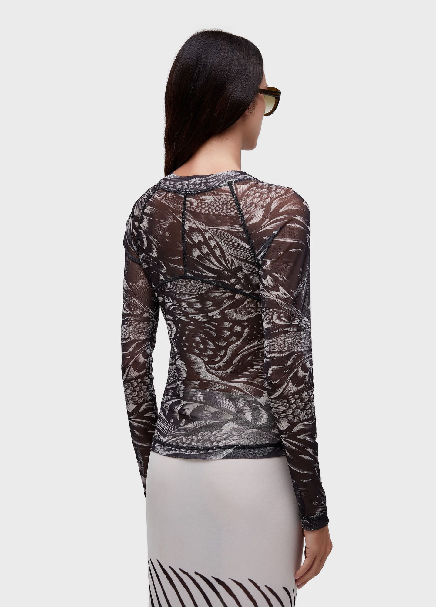 BLUSA ML TULE PIRARUCU TRACE