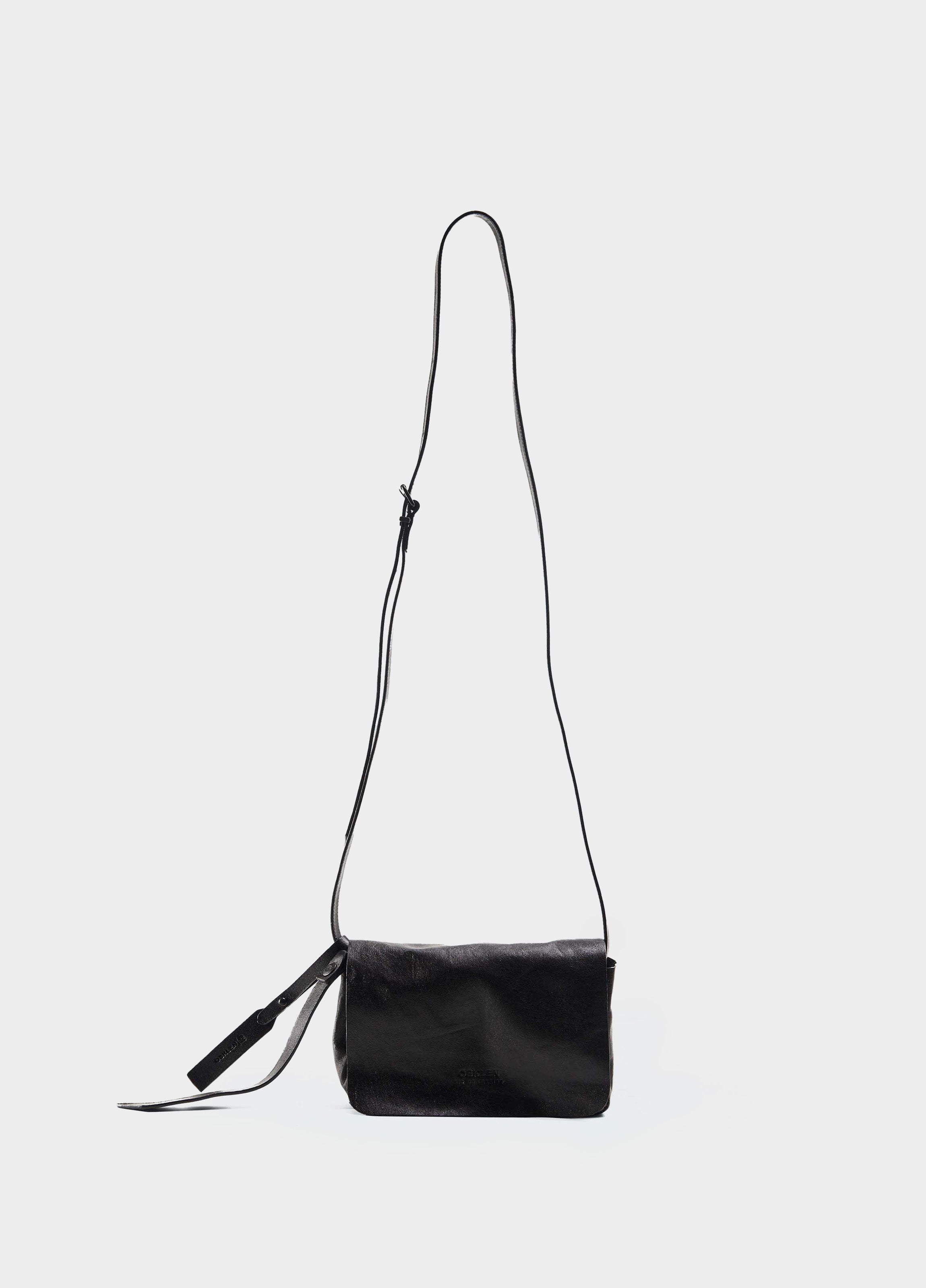 MINI LEATHER CROSSBODY E-BASICS BAG