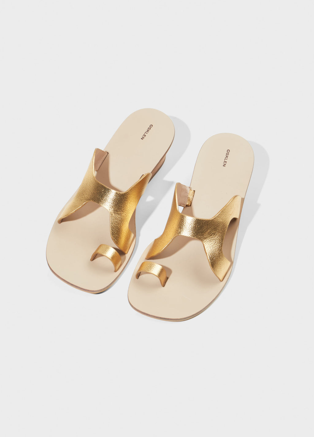 SANDALIA CALCADAO SALTO METALIZADA DOURADO/MARROM