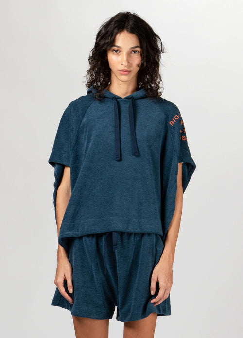 BLUSA TOWEL INDIGO
