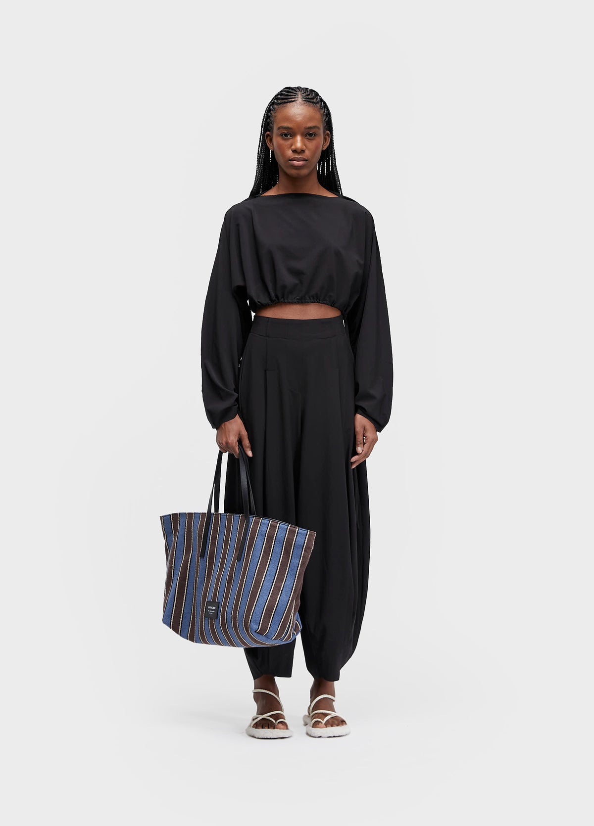 BOLSA IVY LONA LISTRAS