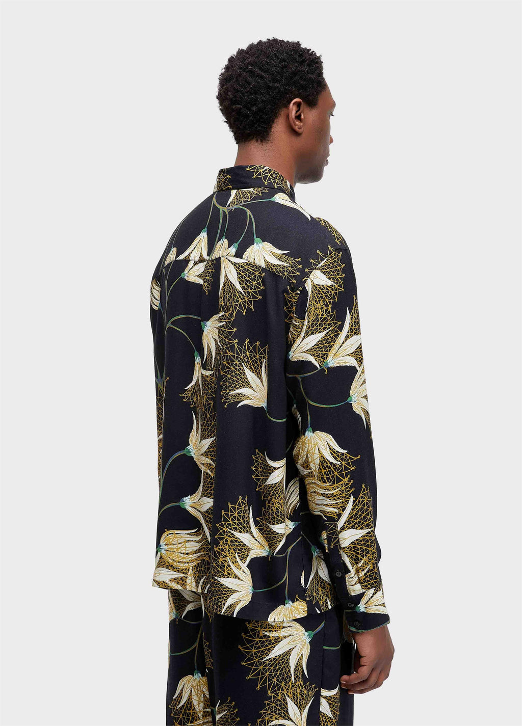 CAMISA FLORAL TRAMA ML