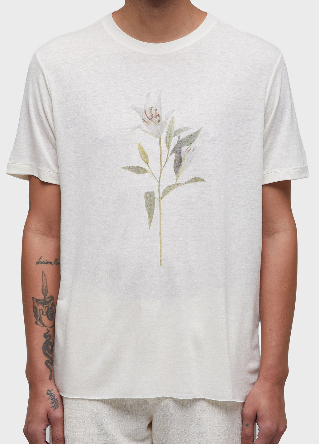 T-SHIRT LIGHT LINEN LIRIO MC