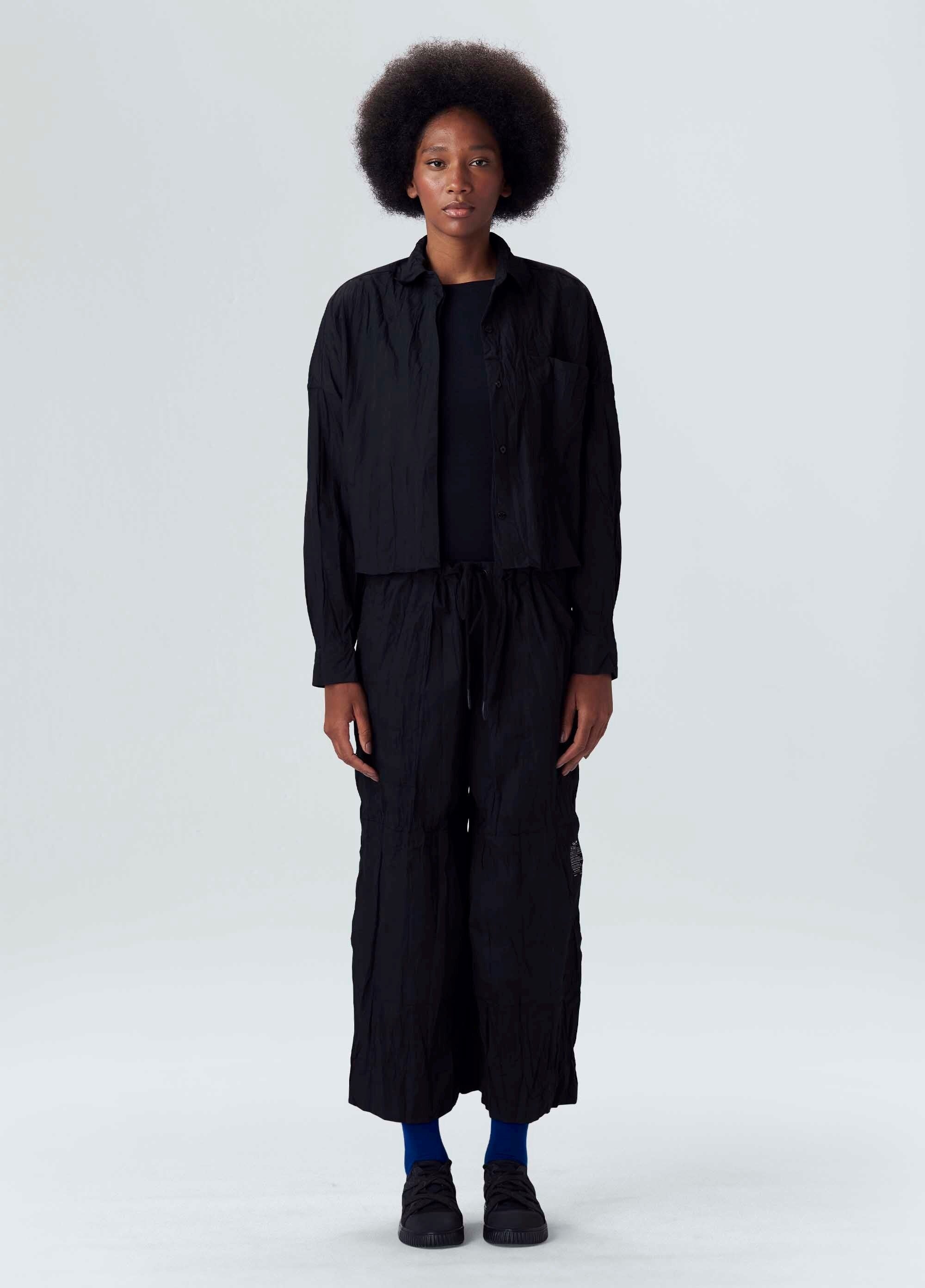 CALÇA TRICOLINE WRINKLED