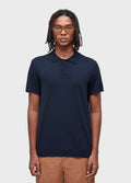 MENS CLASSIC COTTON POLO SHIRT MARINHO