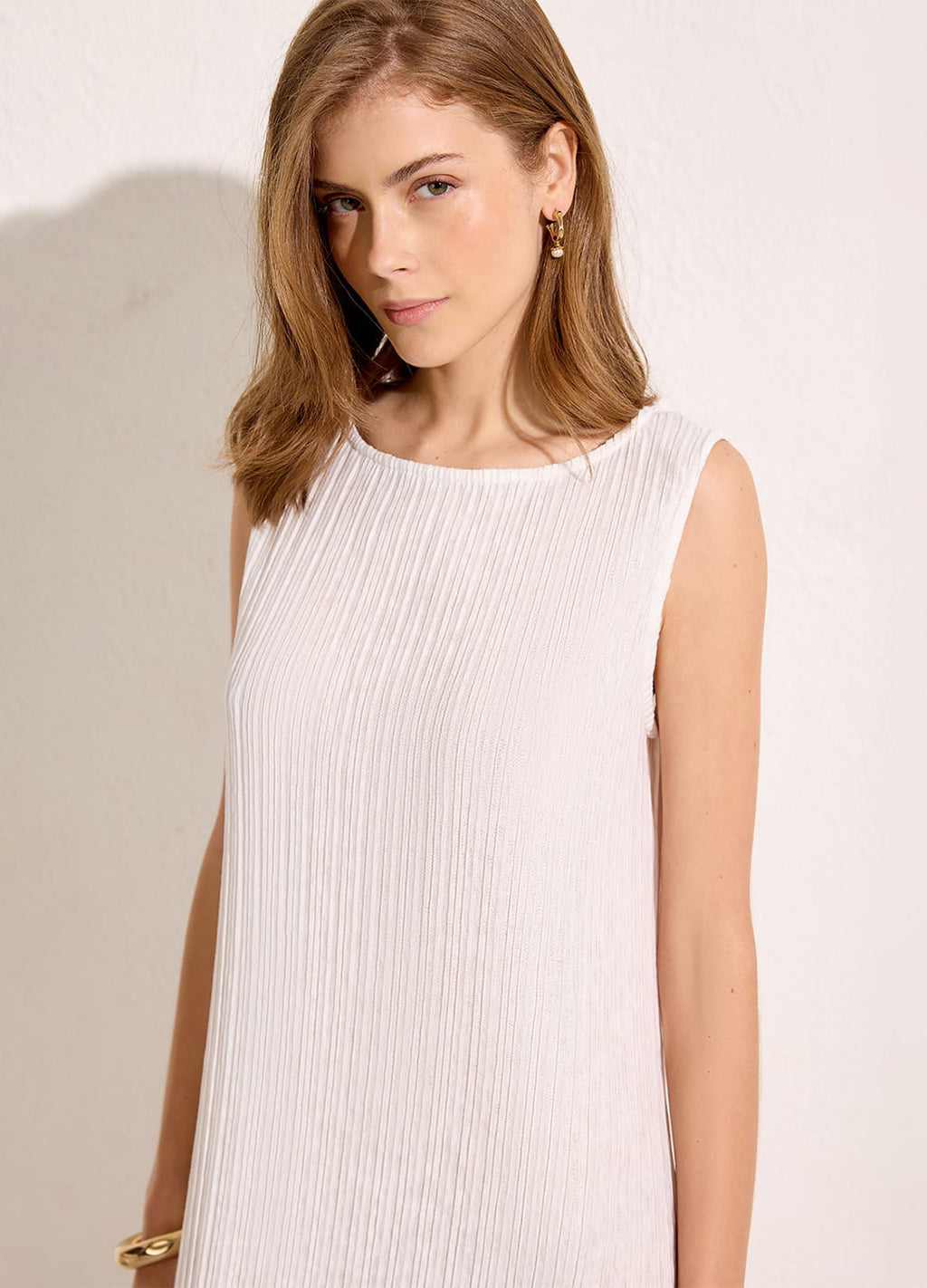 VESTIDO PLISSADO