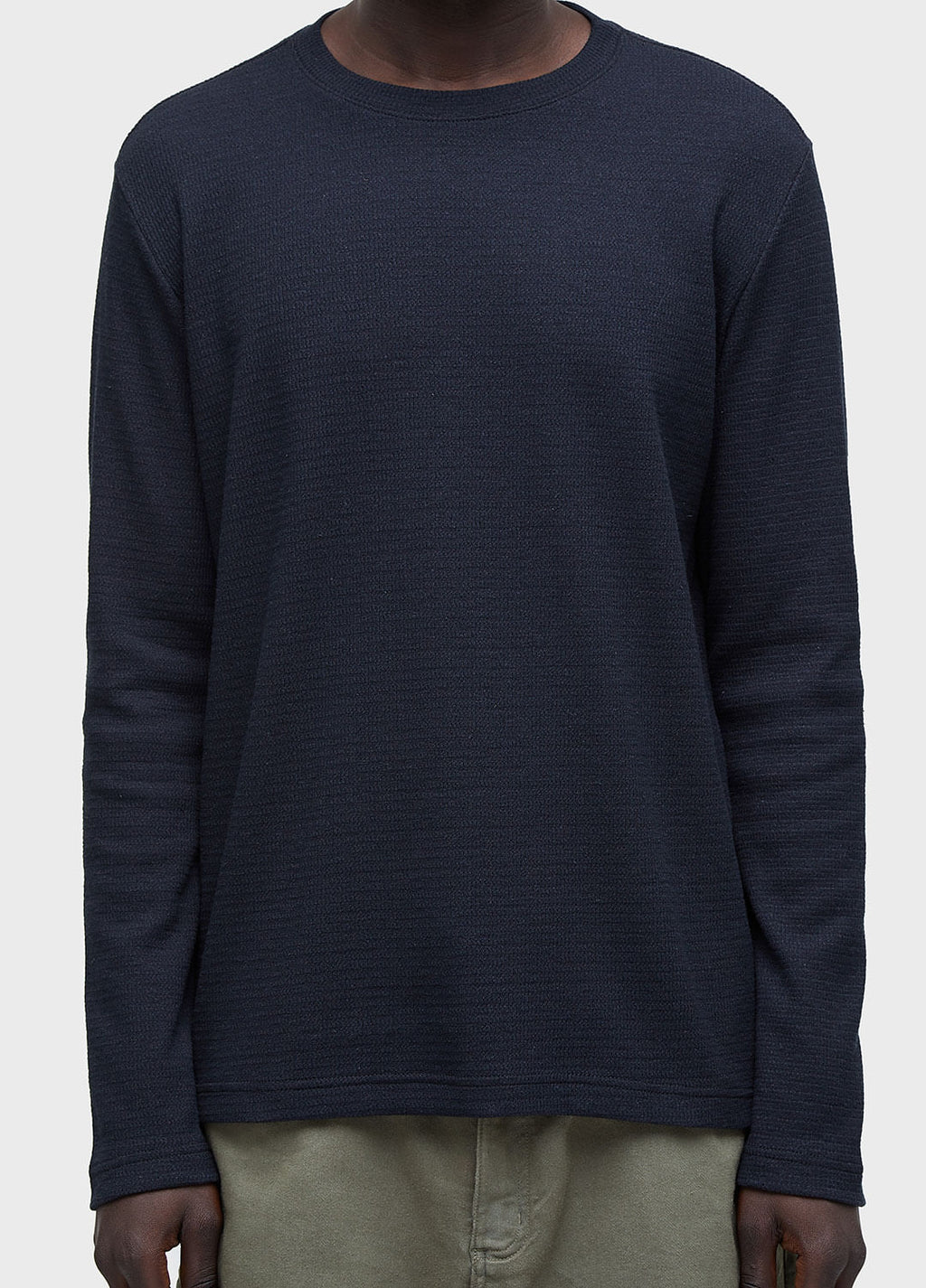 T-SHIRT RIBBED JUTA ML PRETO
