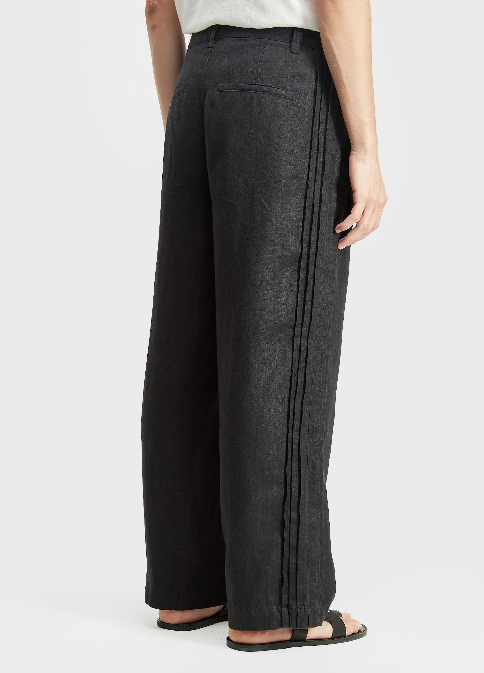 CALÇA LINEN PRANCHÃO PLEATS