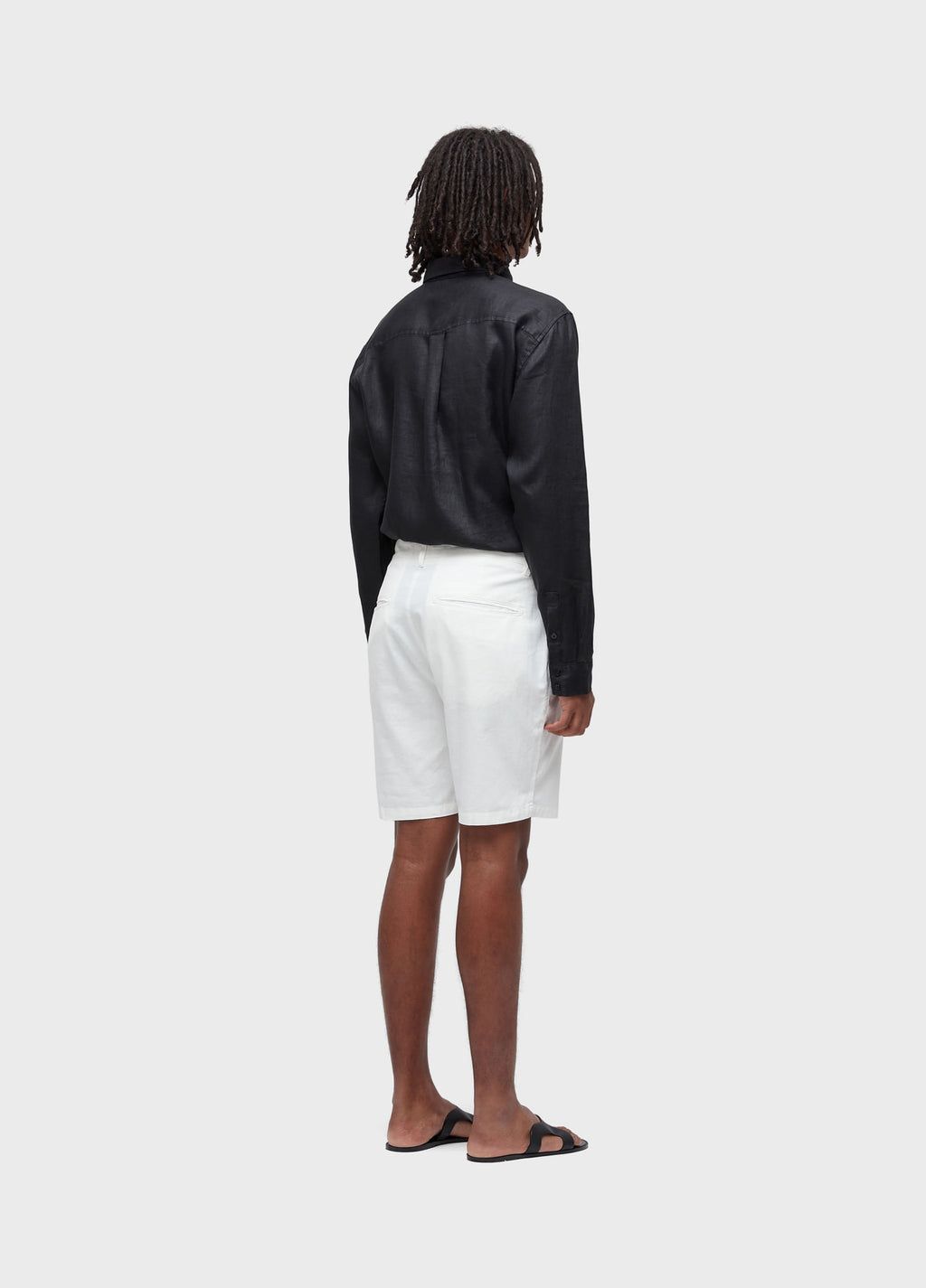 BERMUDA ALFAIATARIA BASIC LINEN