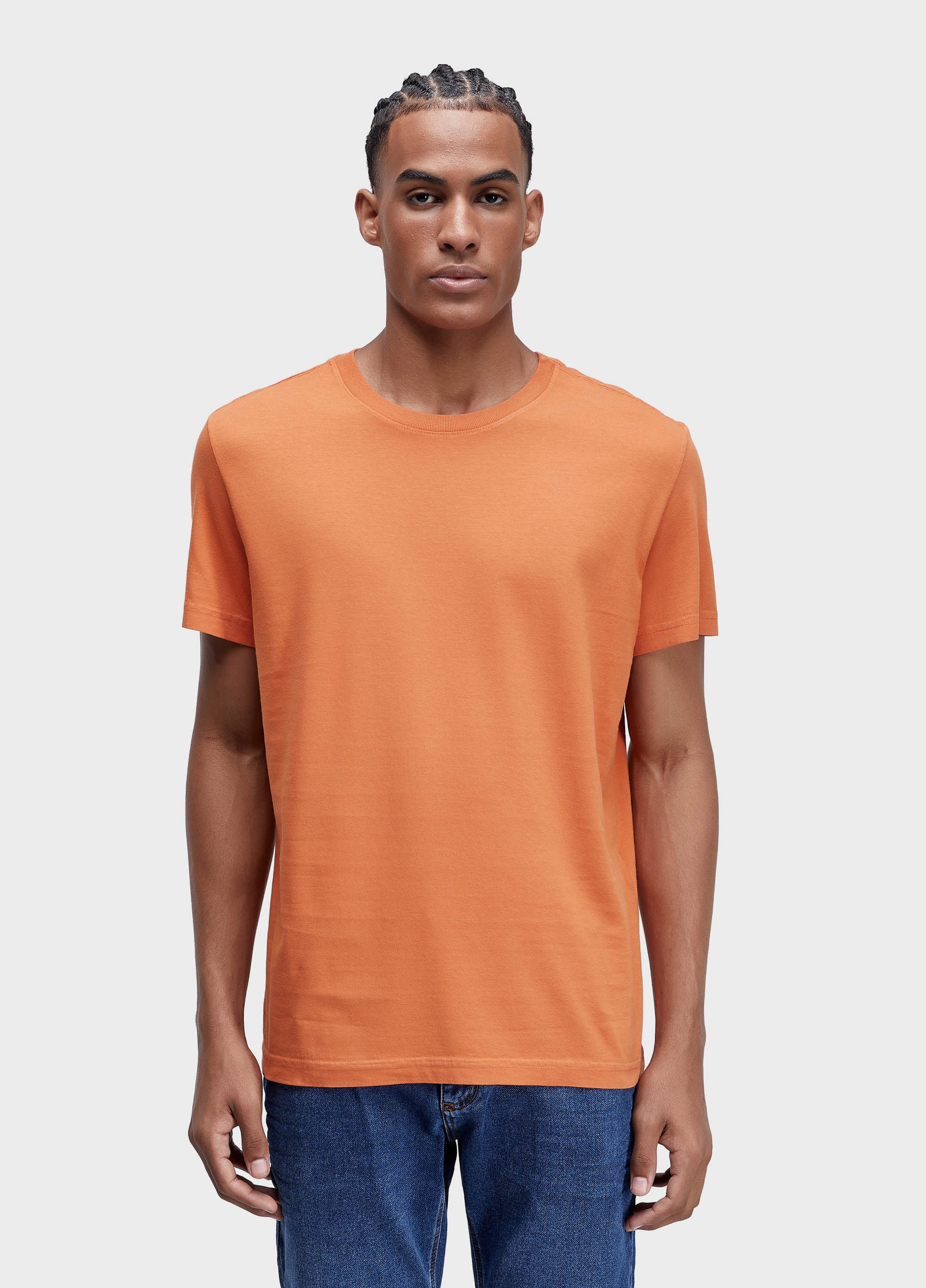 T-SHIRT COLOR COTTON MC