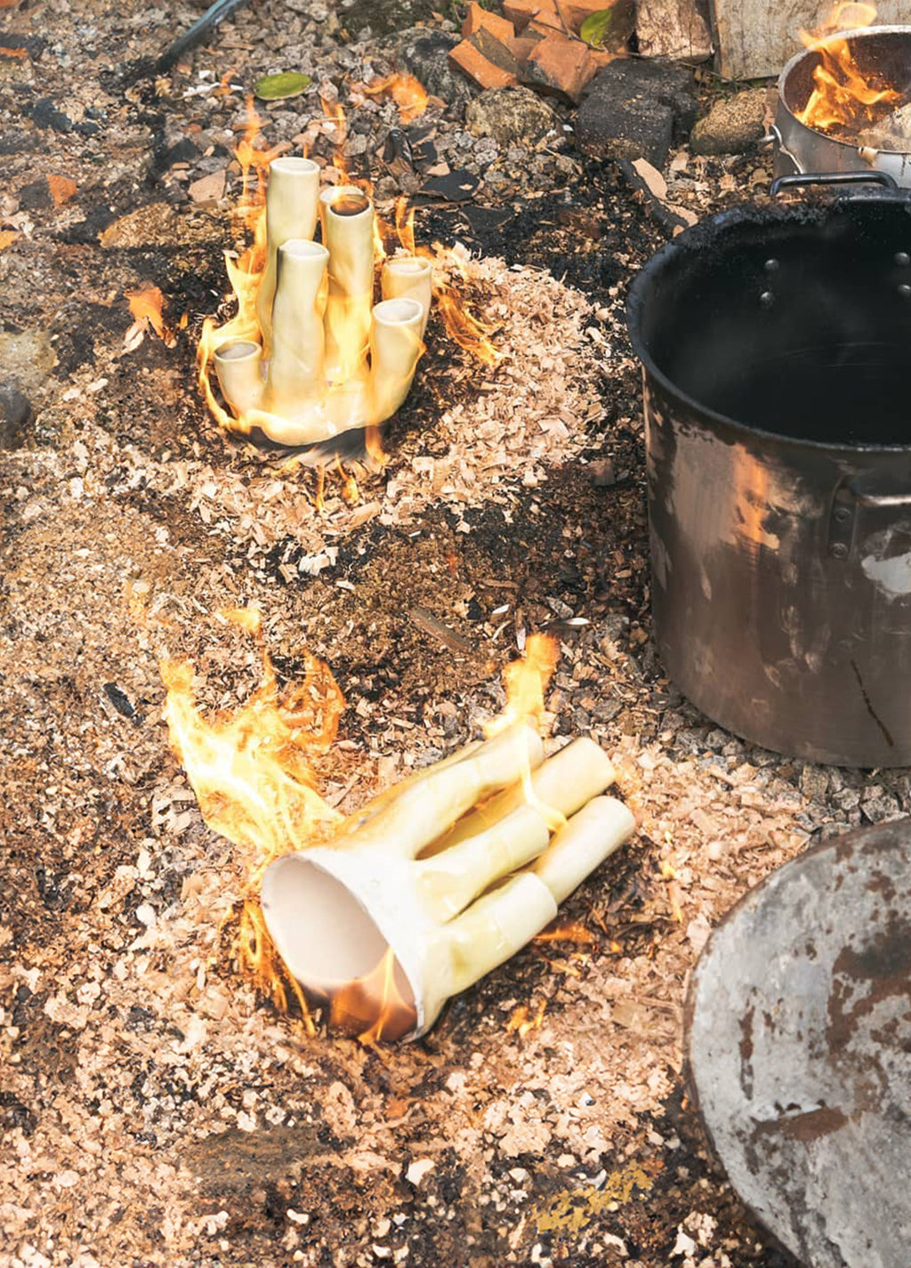 CASTIÇAL CORAL BRANCO