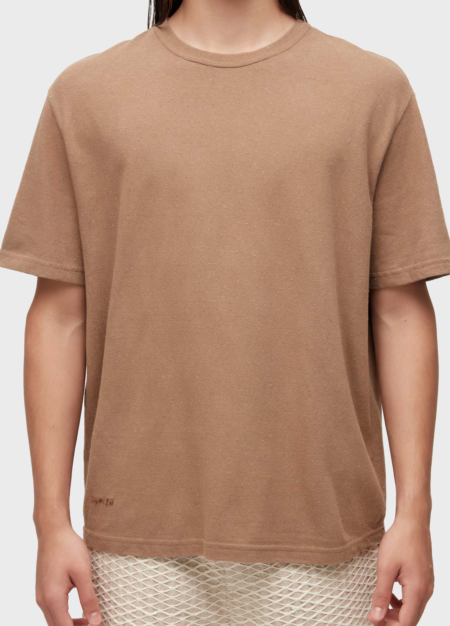 T-SHIRT OVER RUSTIC YOKE EMBROIDERED MC