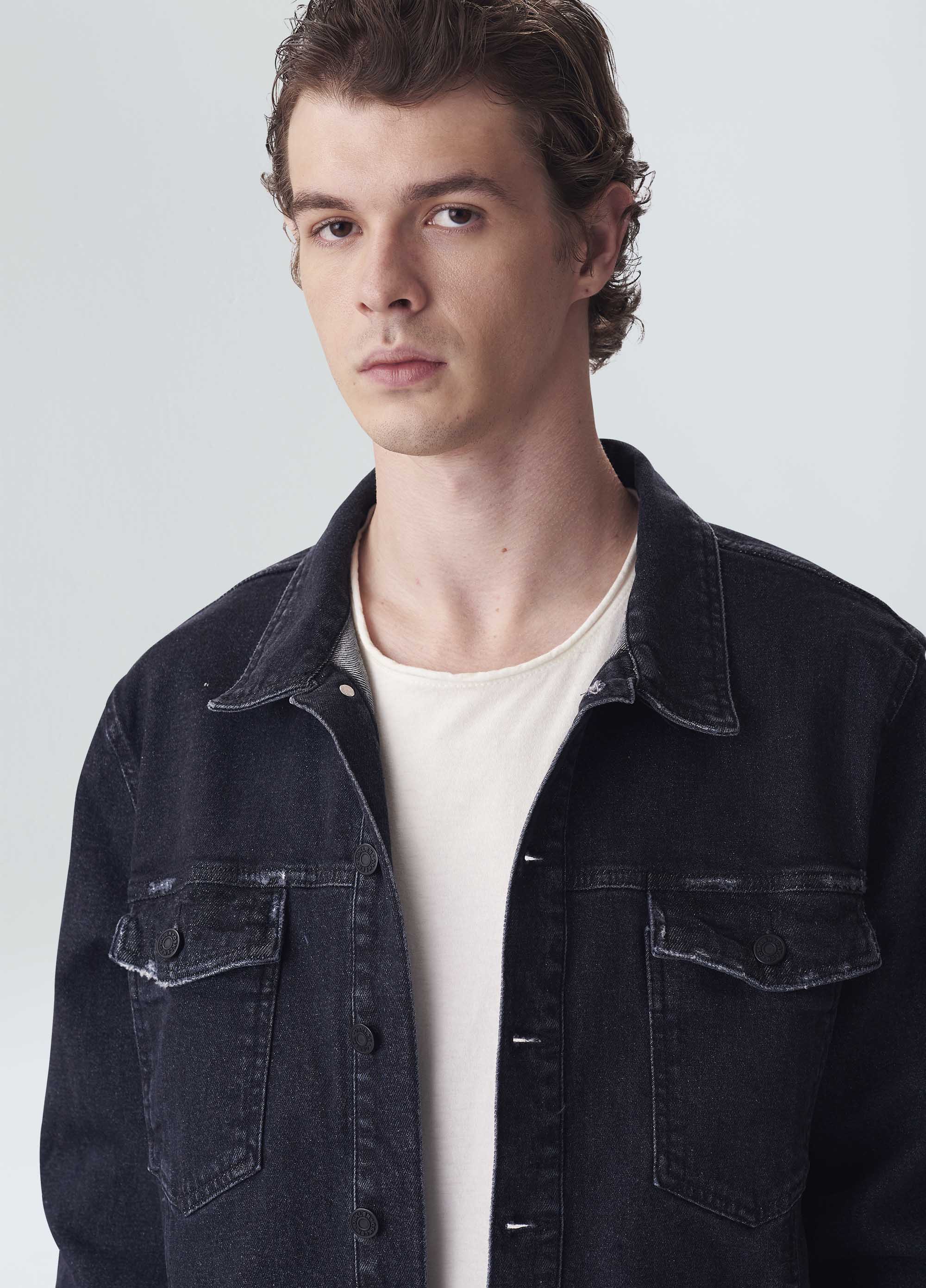 JAQUETA DENIM OVERCUT