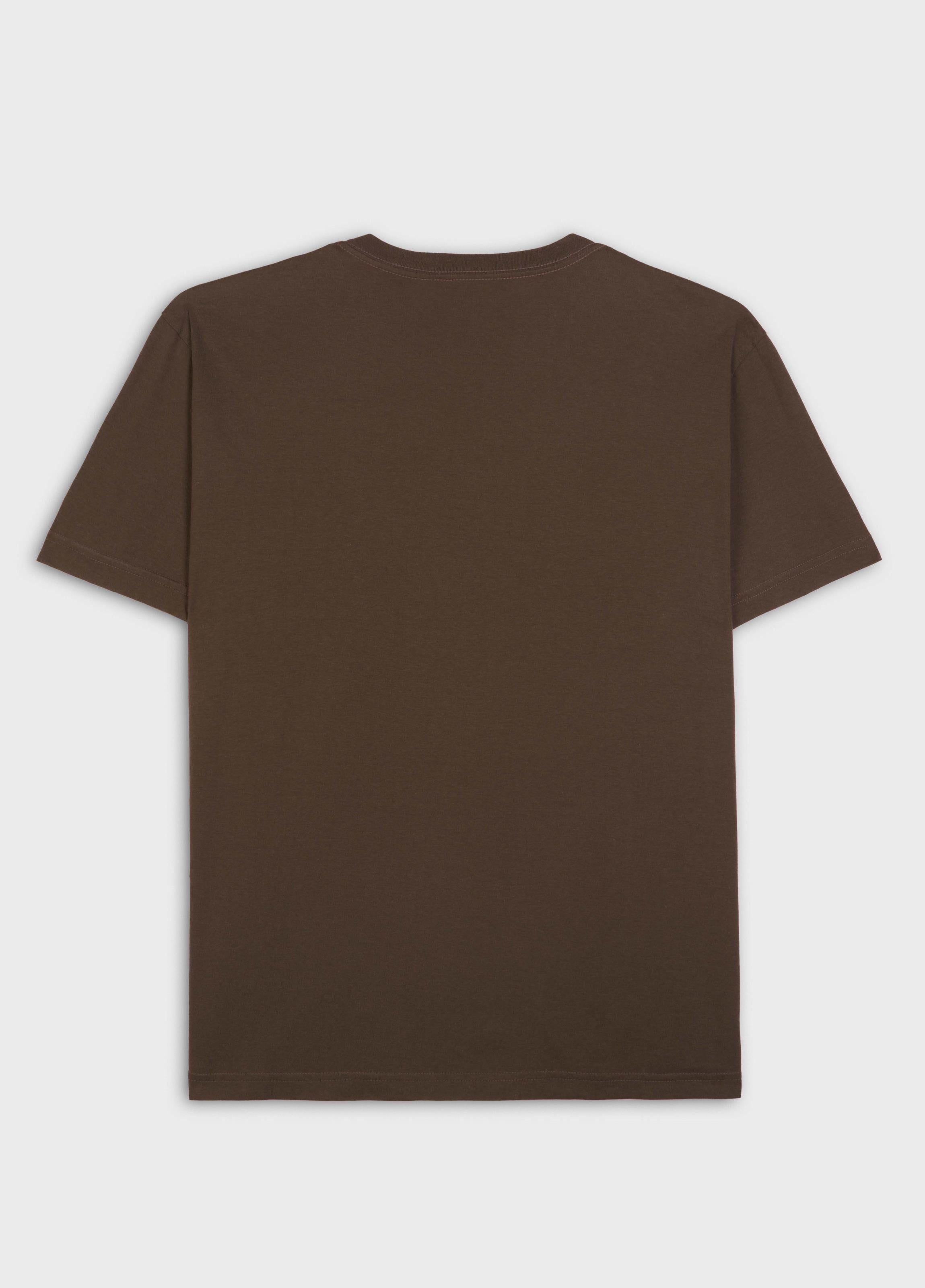 T-SHIRT VINTAGE SHORT BOARD MC MARROM NOZ
