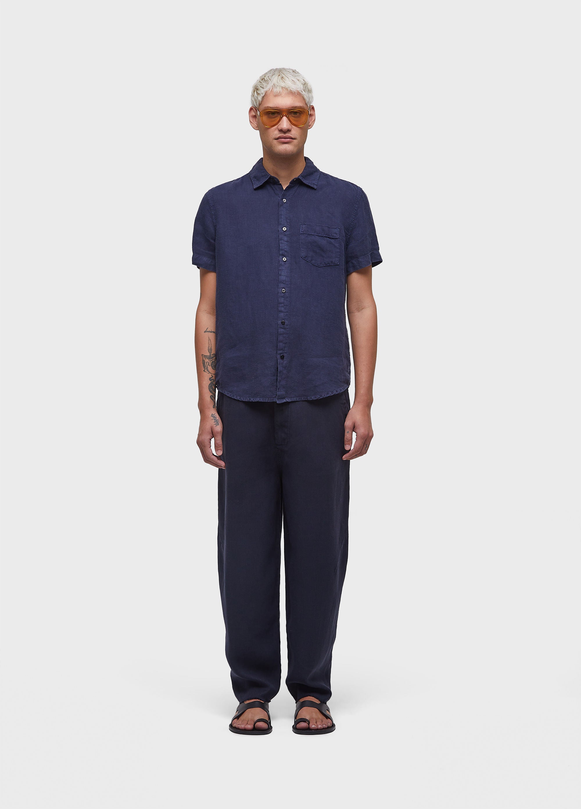 CAMISA CLASSIC LINEN MC
