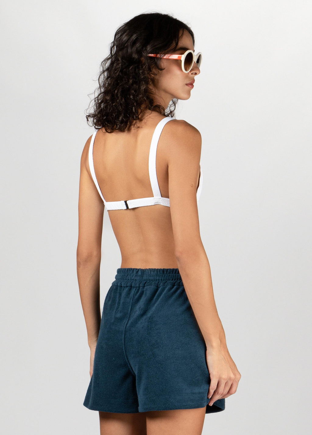 SHORT TOWEL INDIGO