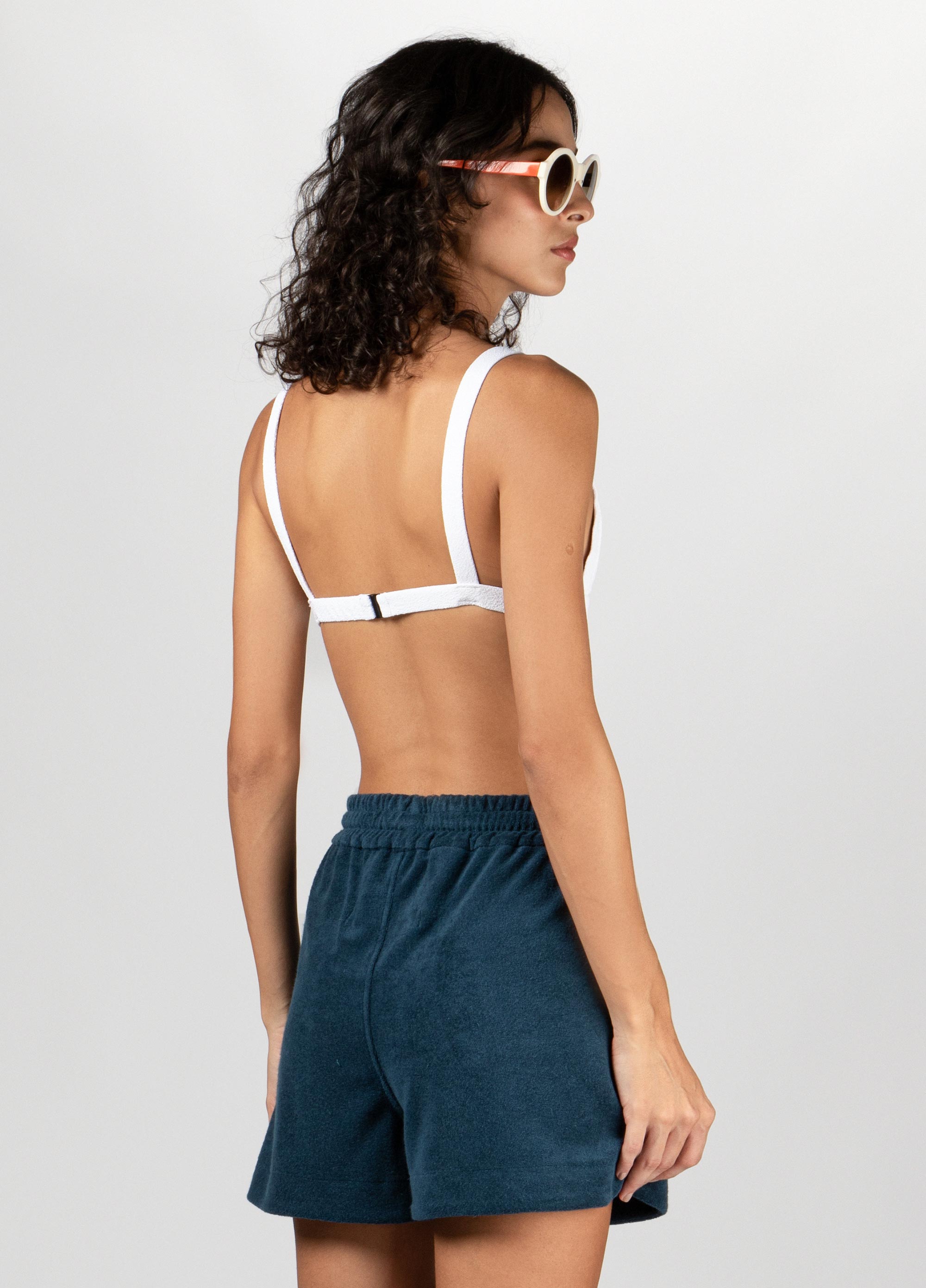 SHORT TOWEL INDIGO