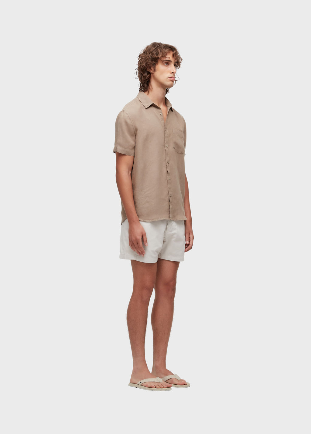 CAMISA CLASSIC LINEN MC