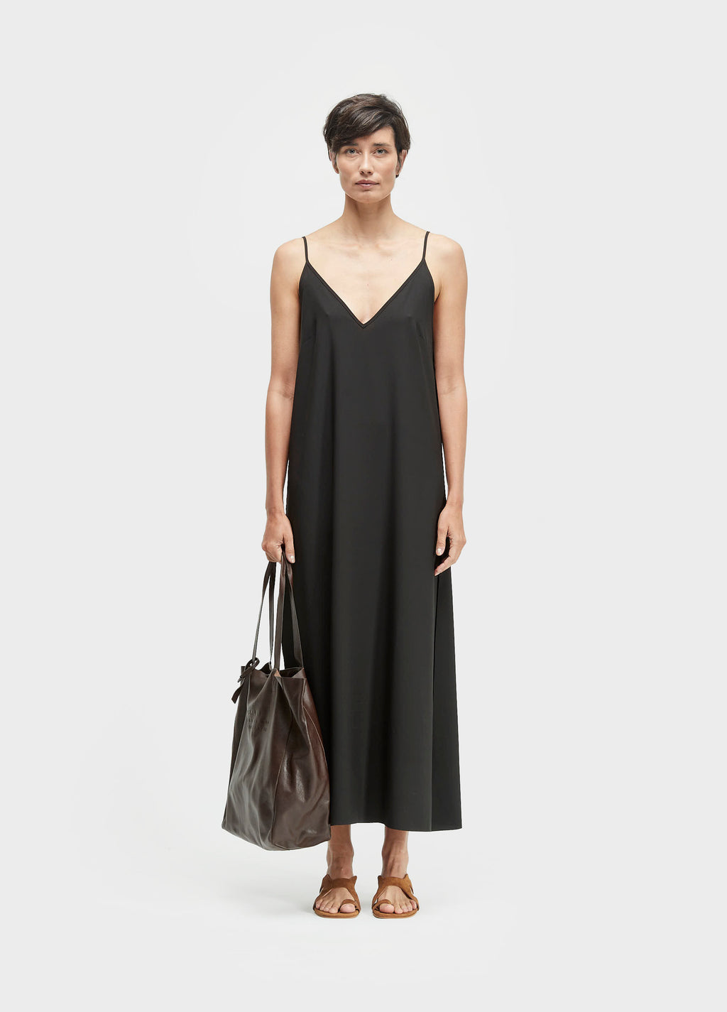 VESTIDO MIDI ALÇAS SUPERLIGHT