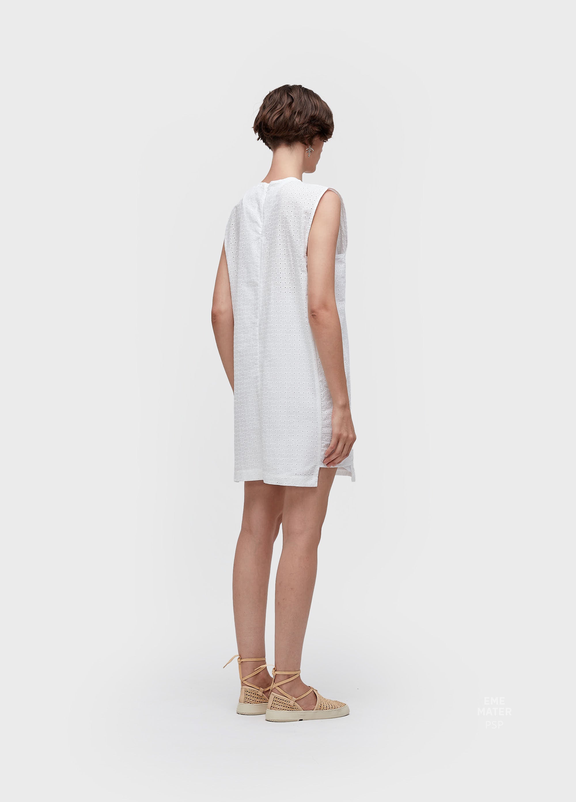 VESTIDO CURTO LAISE OFF-WHITE