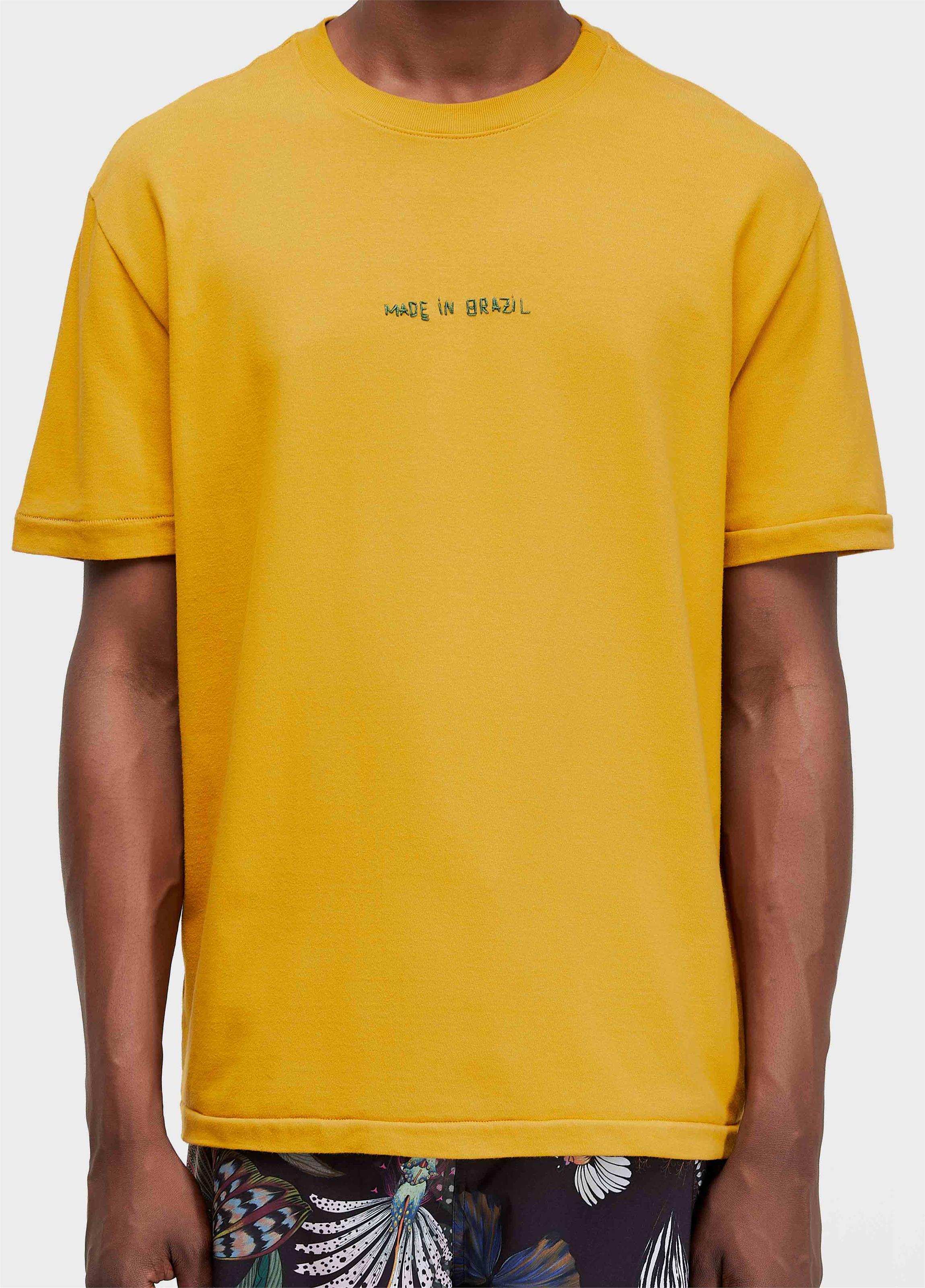 T-SHIRT MADE IN BRAZIL BORDADO