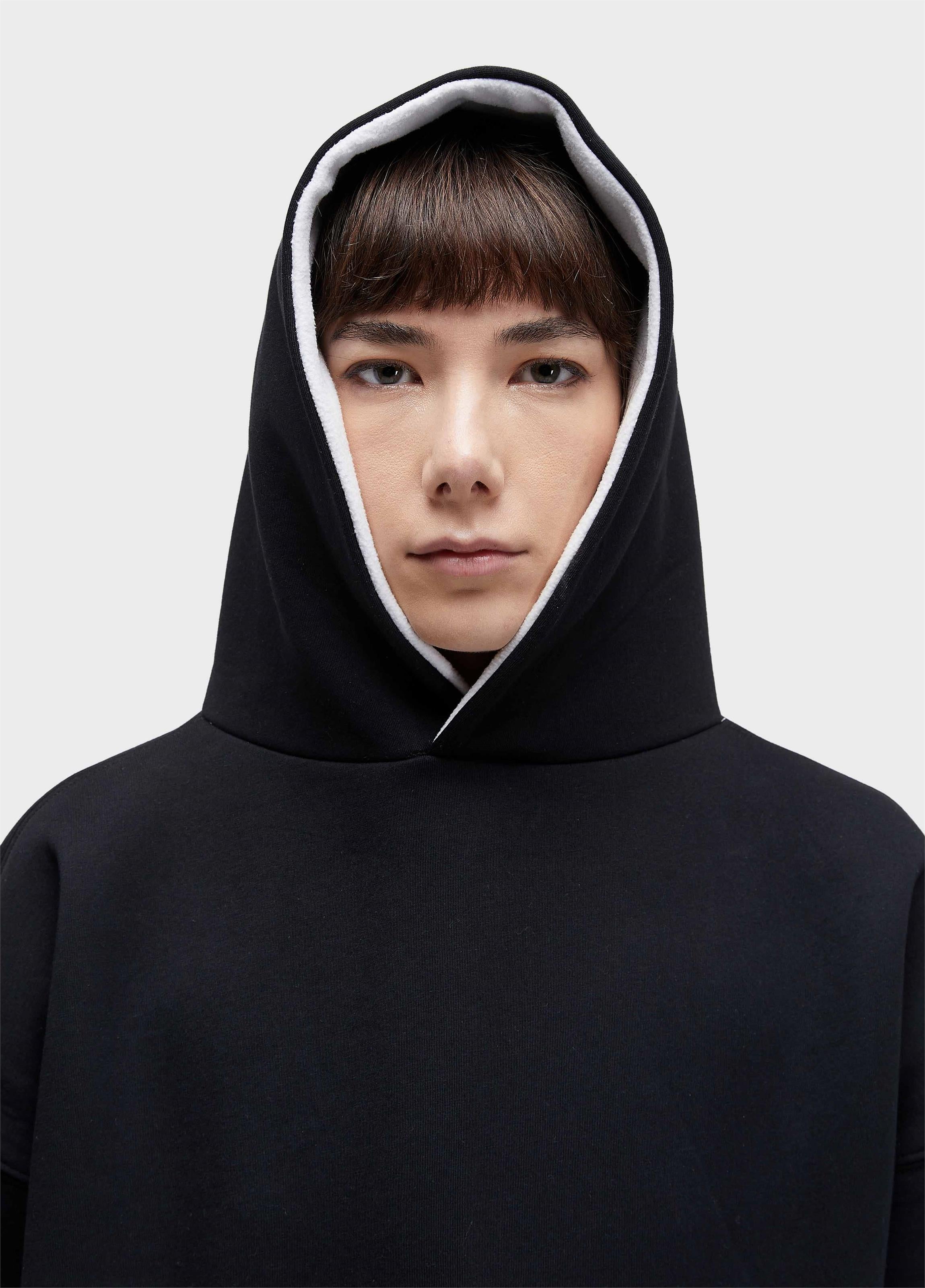 CASACO DOUBLE CAPUZ MOLETOM FLEECE