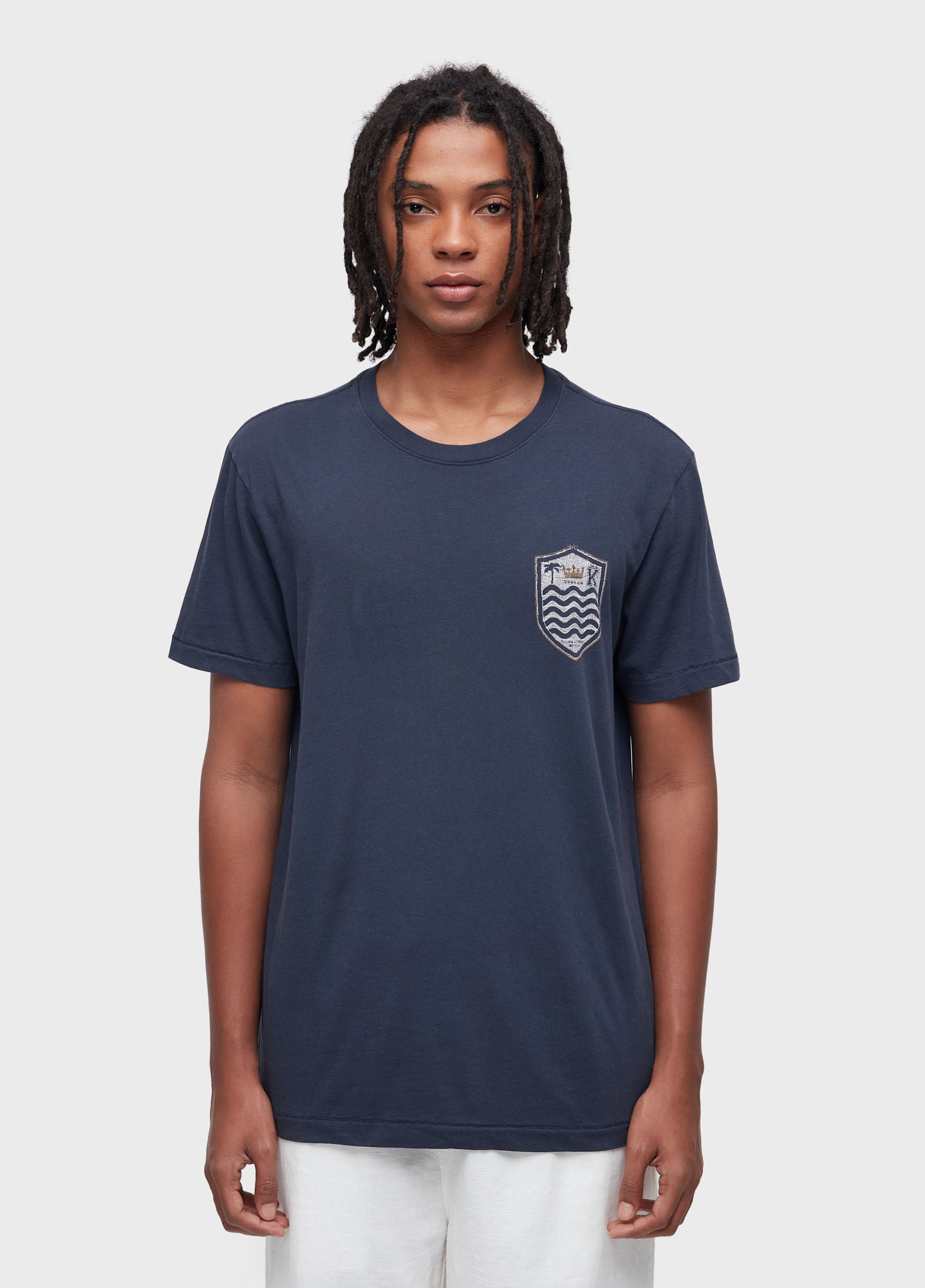 T-SHIRT SOFT USED BRASÃO GAZE