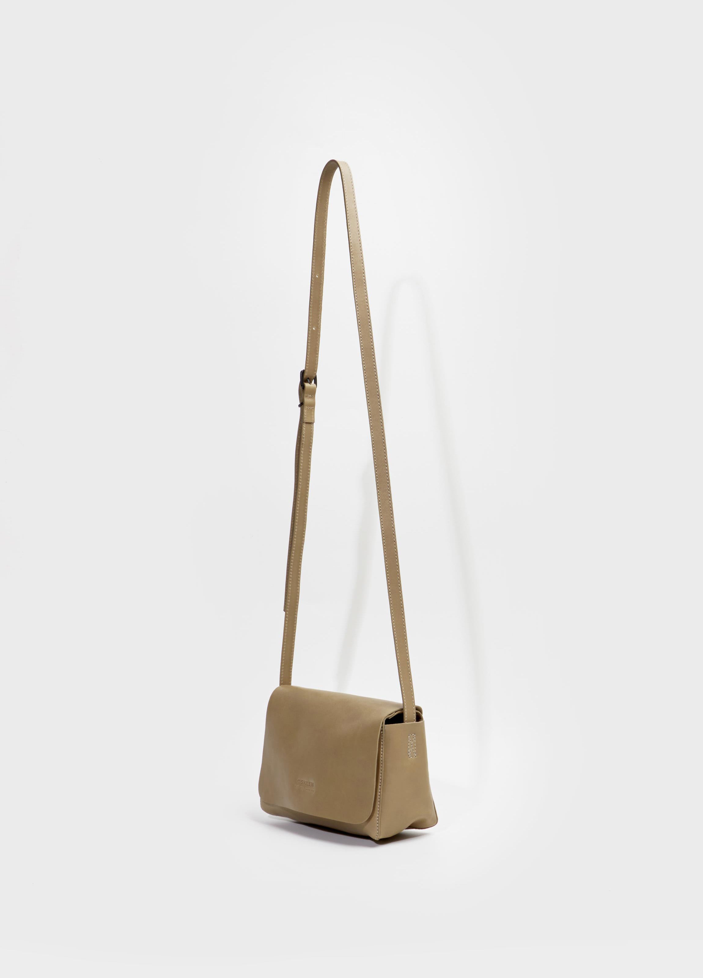 MINI LEATHER CROSSBODY E-BASICS BAG