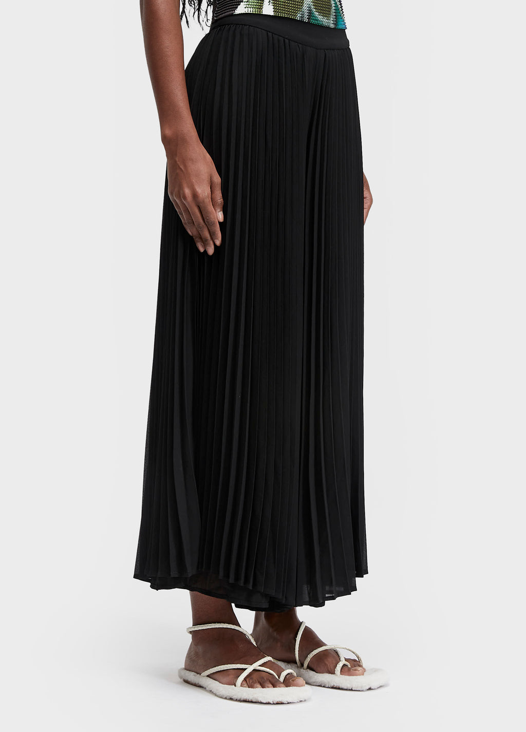 CALÇA PANTALONA PLISSADO