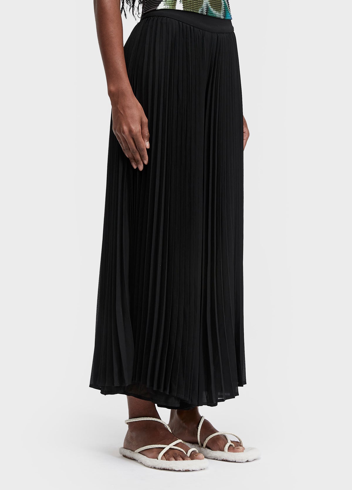 CALÇA PANTALONA PLISSADO