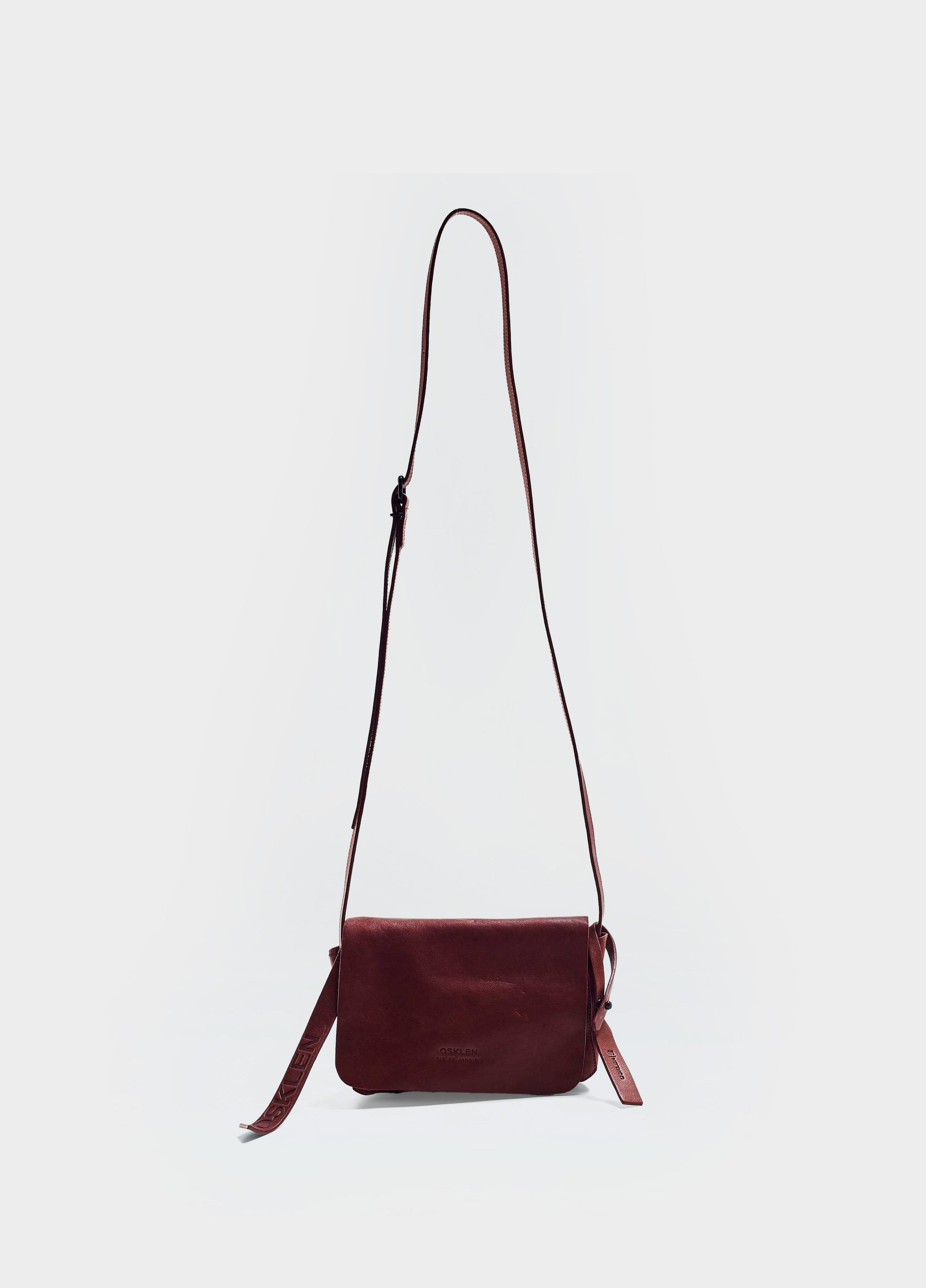 MINI LEATHER CROSSBODY E-BASICS BAG