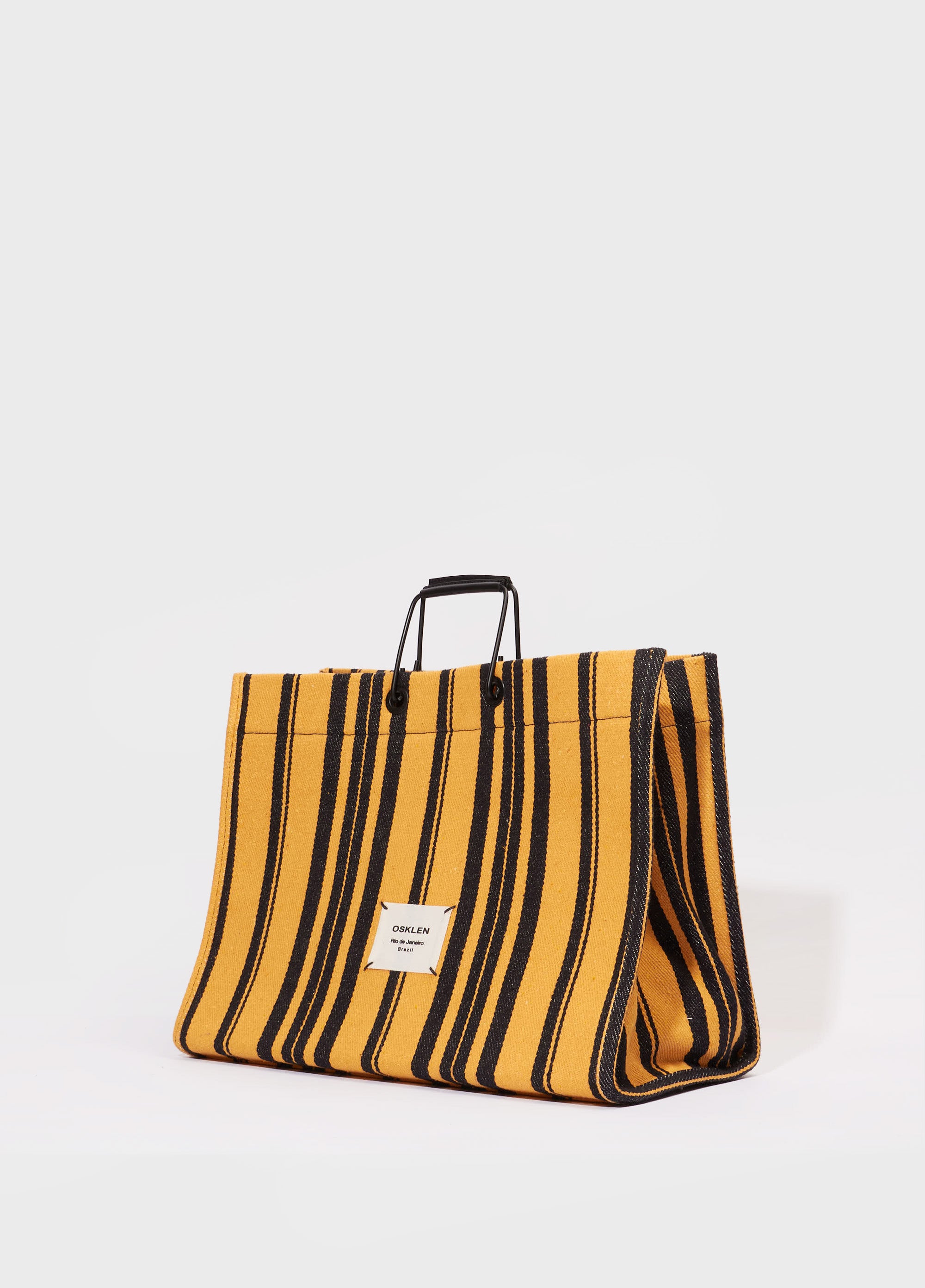 BOLSA TOTE LARGE LISTRAS