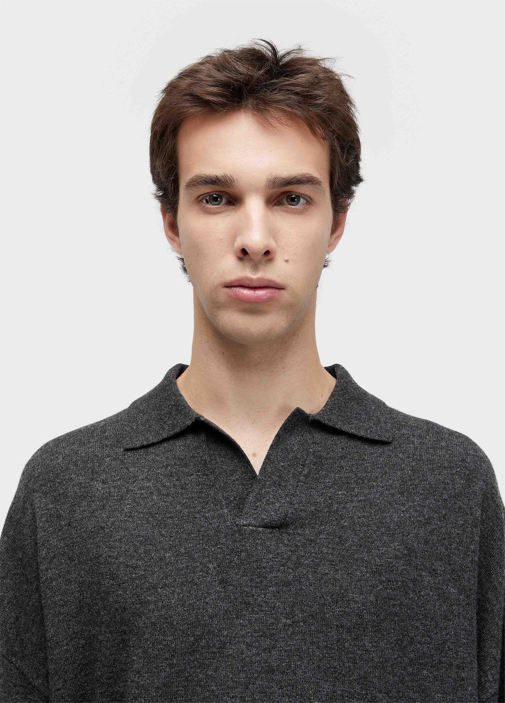 POLO TRICOT OVER CASHMERE