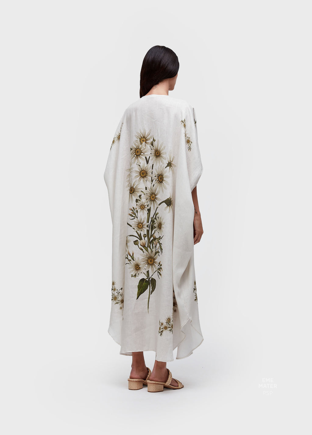 KAFTAN DAISY LIGHT OFF-WHITE/AMARELO