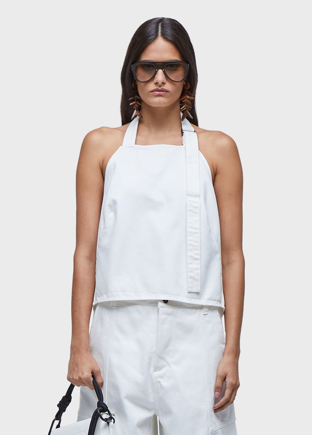 BLUSA FRENTE ÚNICA DENIM