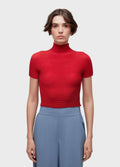 BLUSA MC PIXEL VERMELHO ACEROLA