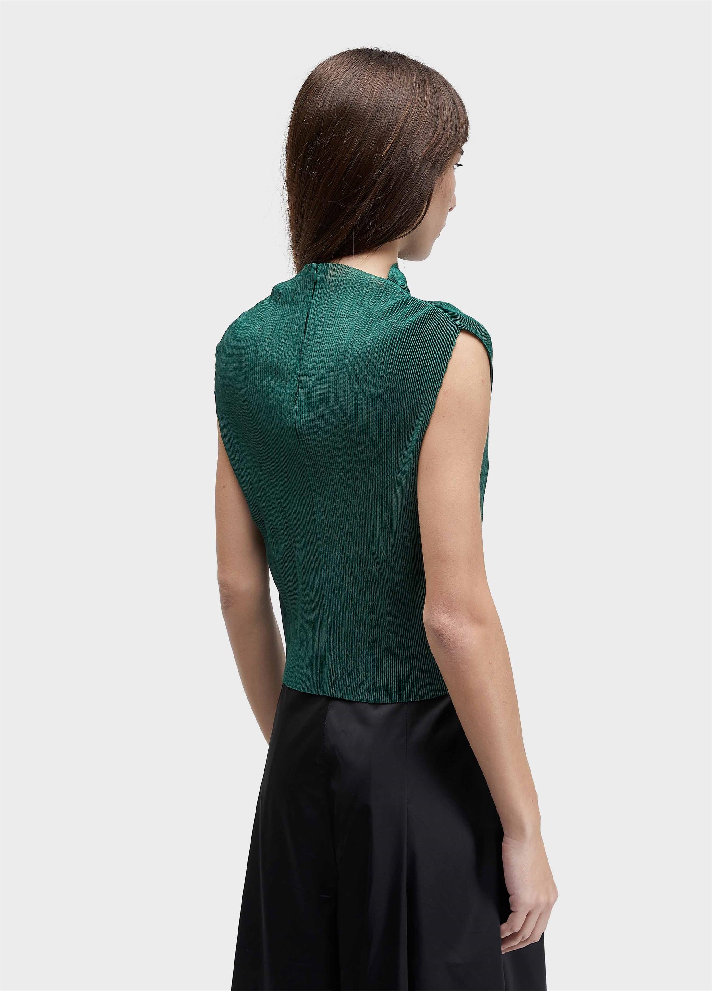 BLUSA SLEEVELESS PLISSÊ