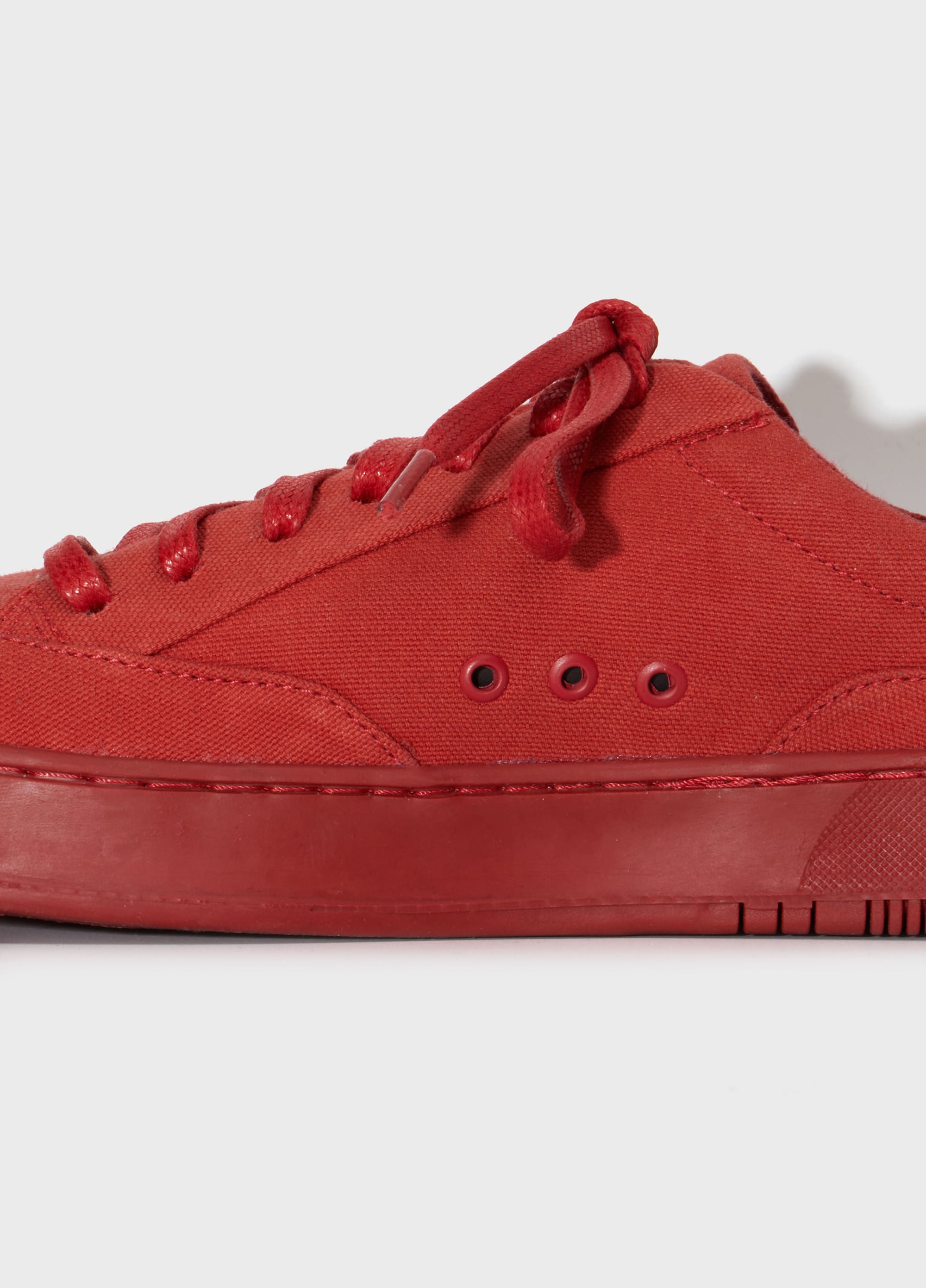 CANVAS AG SNEAKER MONOCHROMATIC VERMELHO