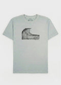 T-SHIRT STONE REDE WAVE MC AZUL RIO