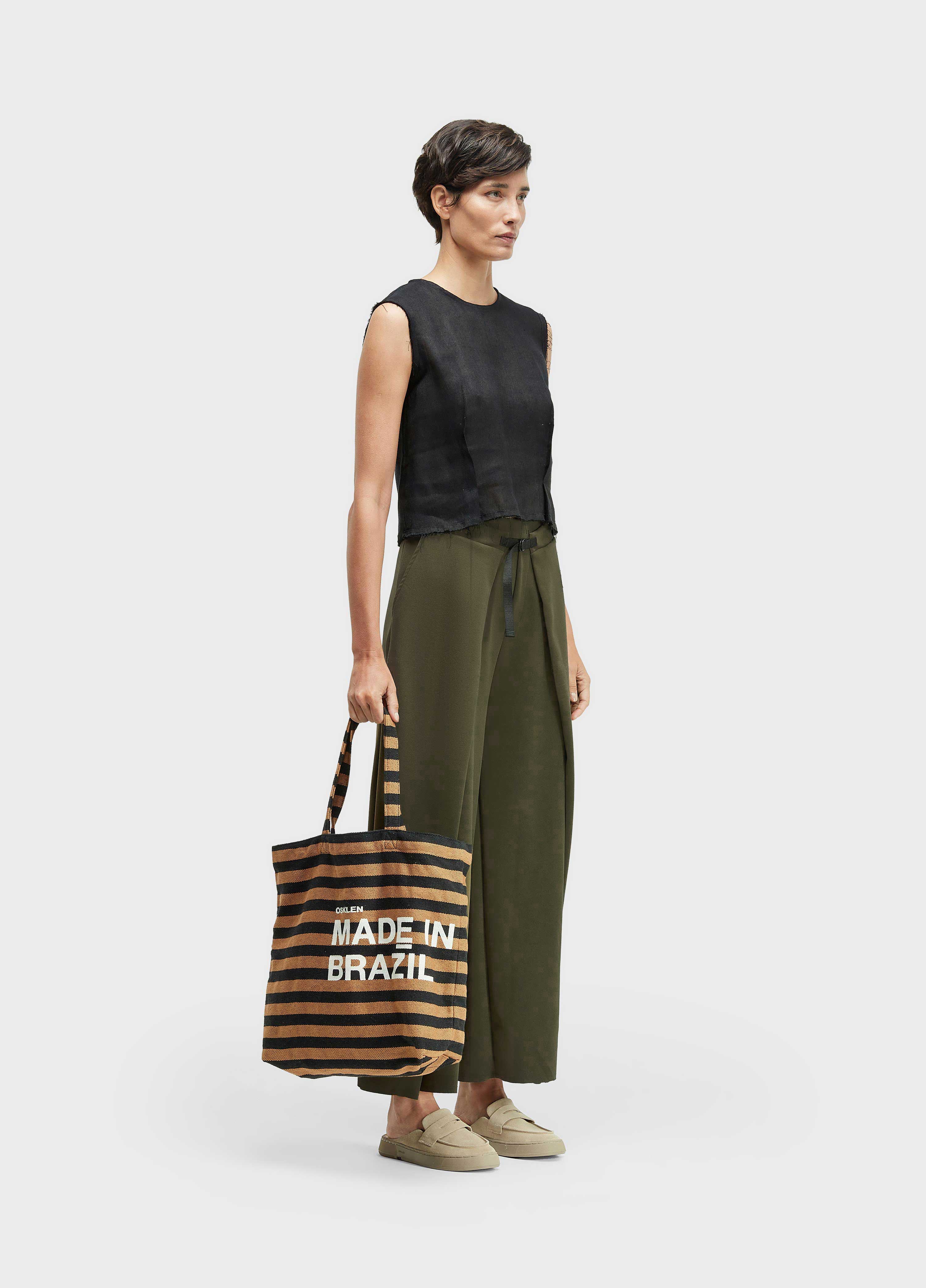 CALÇA TRANSPASSE TEXTURA