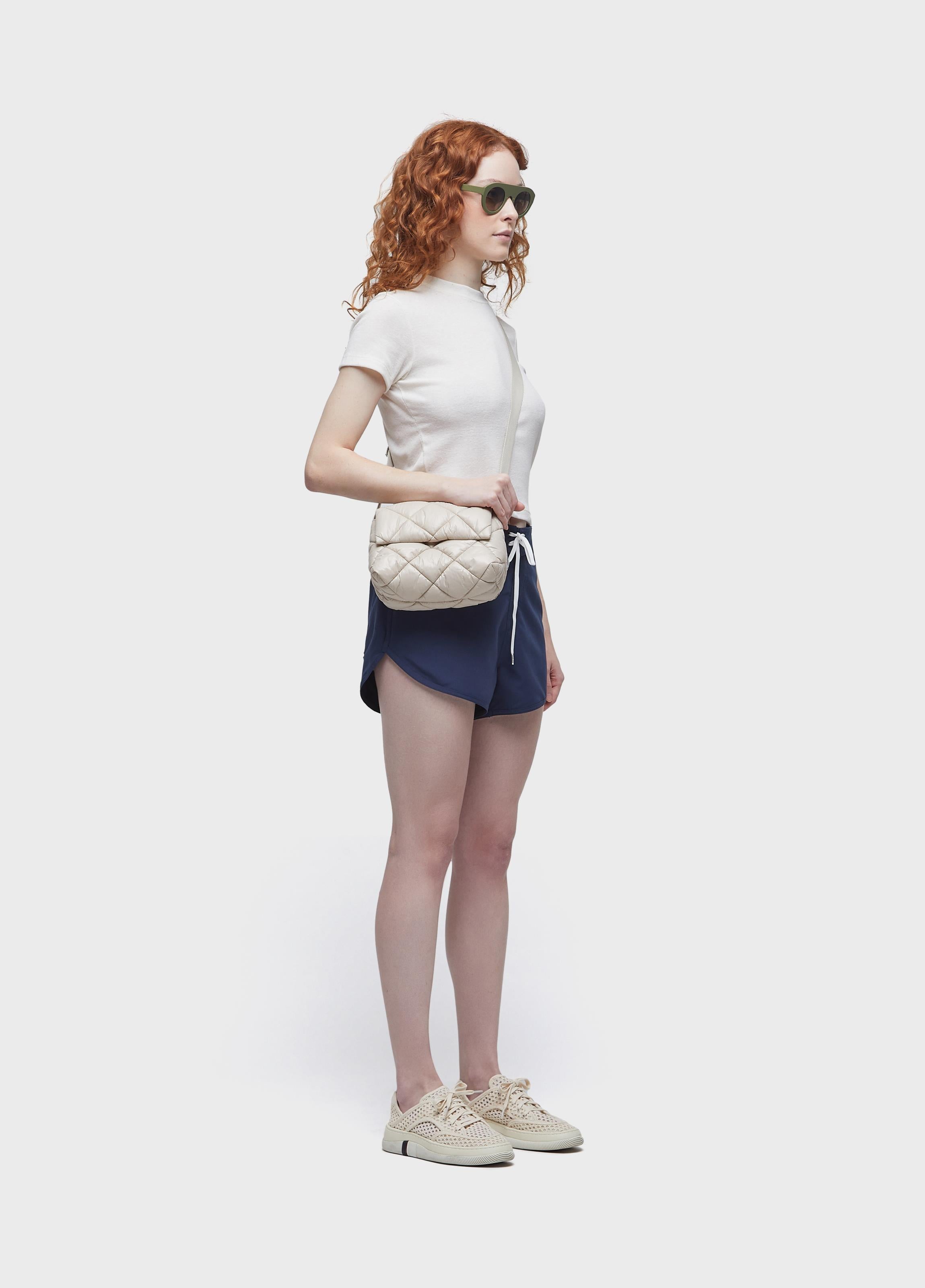 BABY TEE FEM SOFT RIB OFF-WHITE