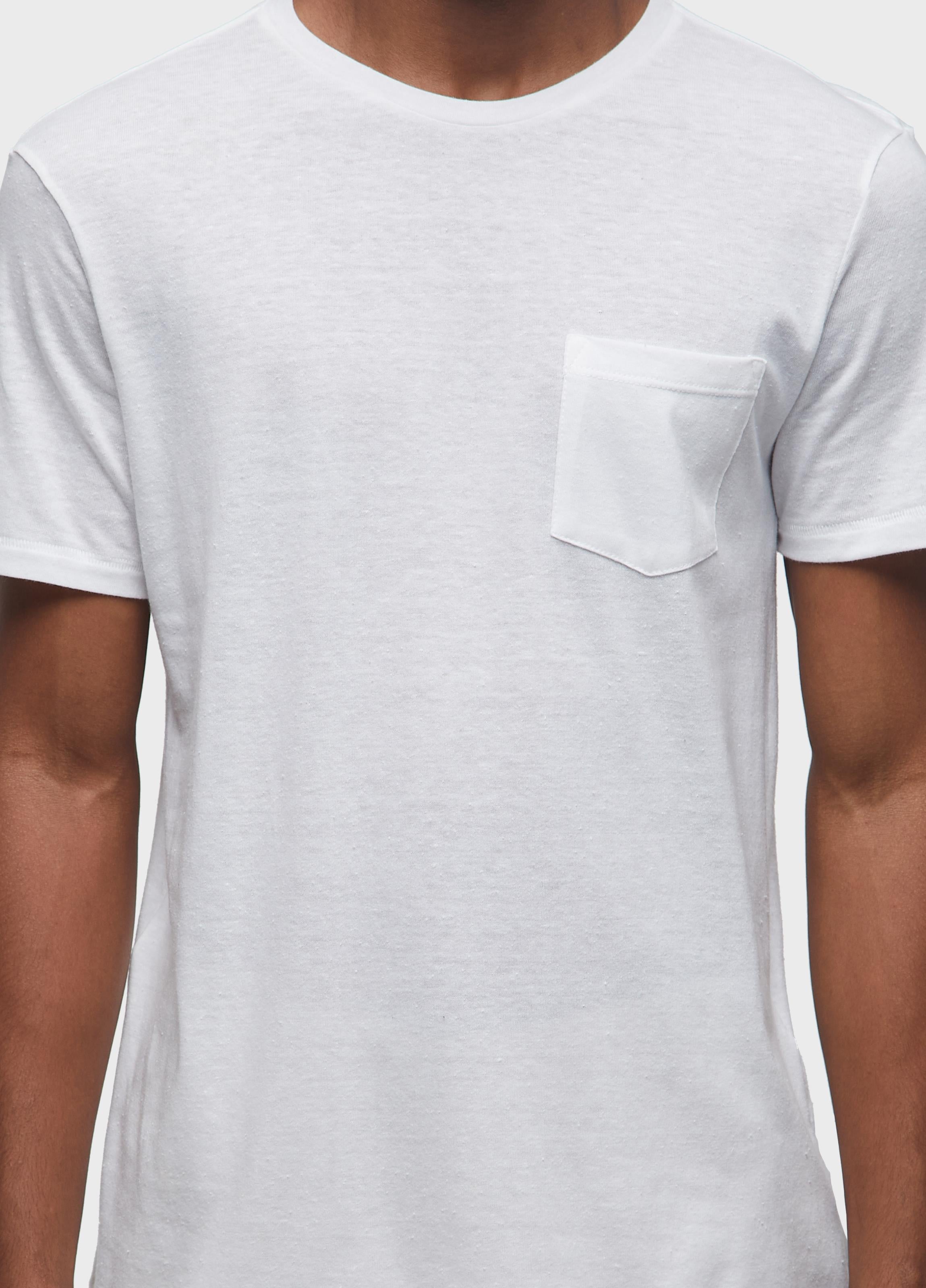 T-SHIRT RUSTIC POCKET E-BASICS MC II