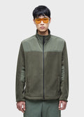 AGASALHO DOUBLE FACE FLEECE ITM FOREST/PRETO