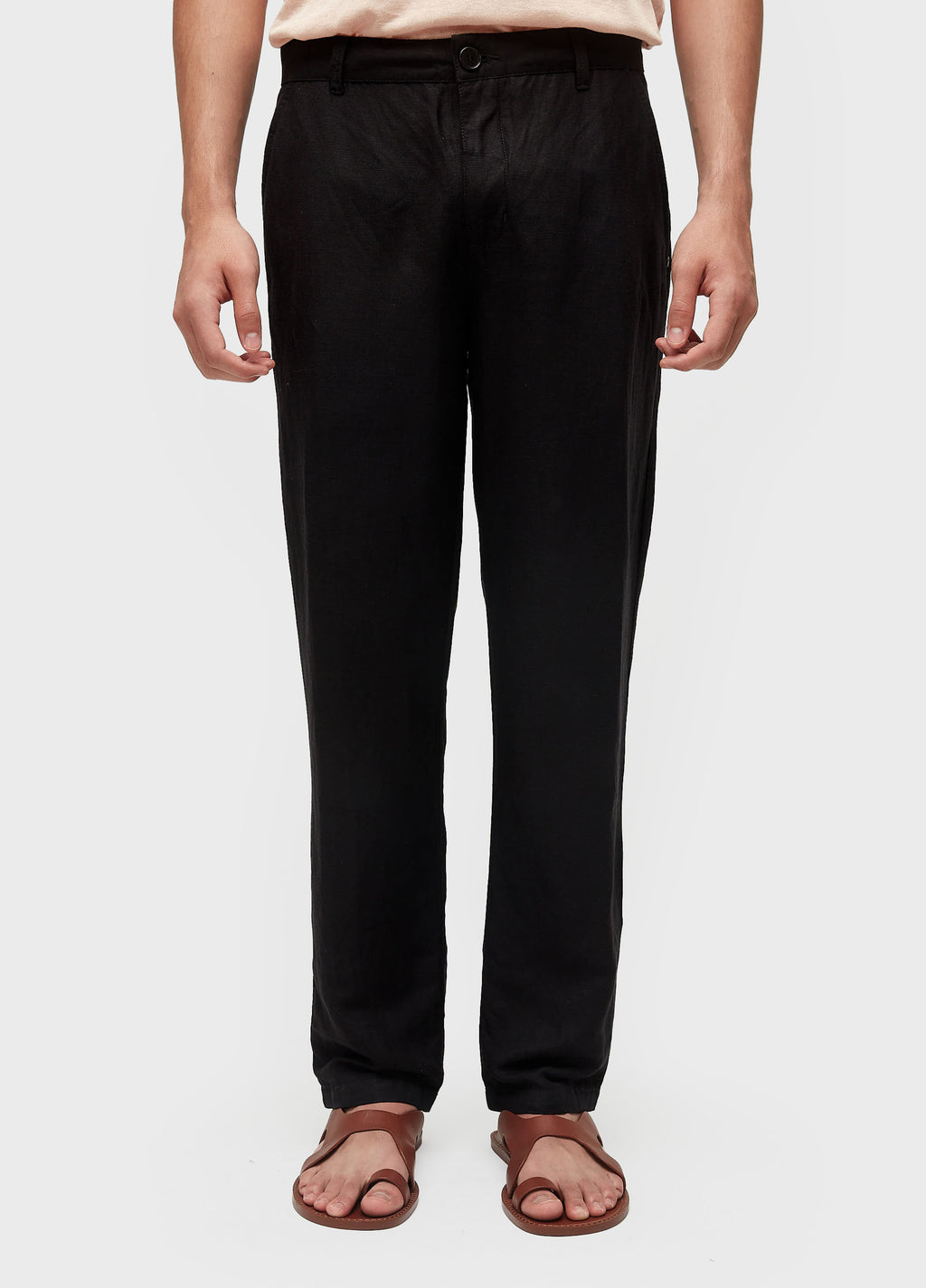 CALCA ALFAIATARIA FLUID LINEN