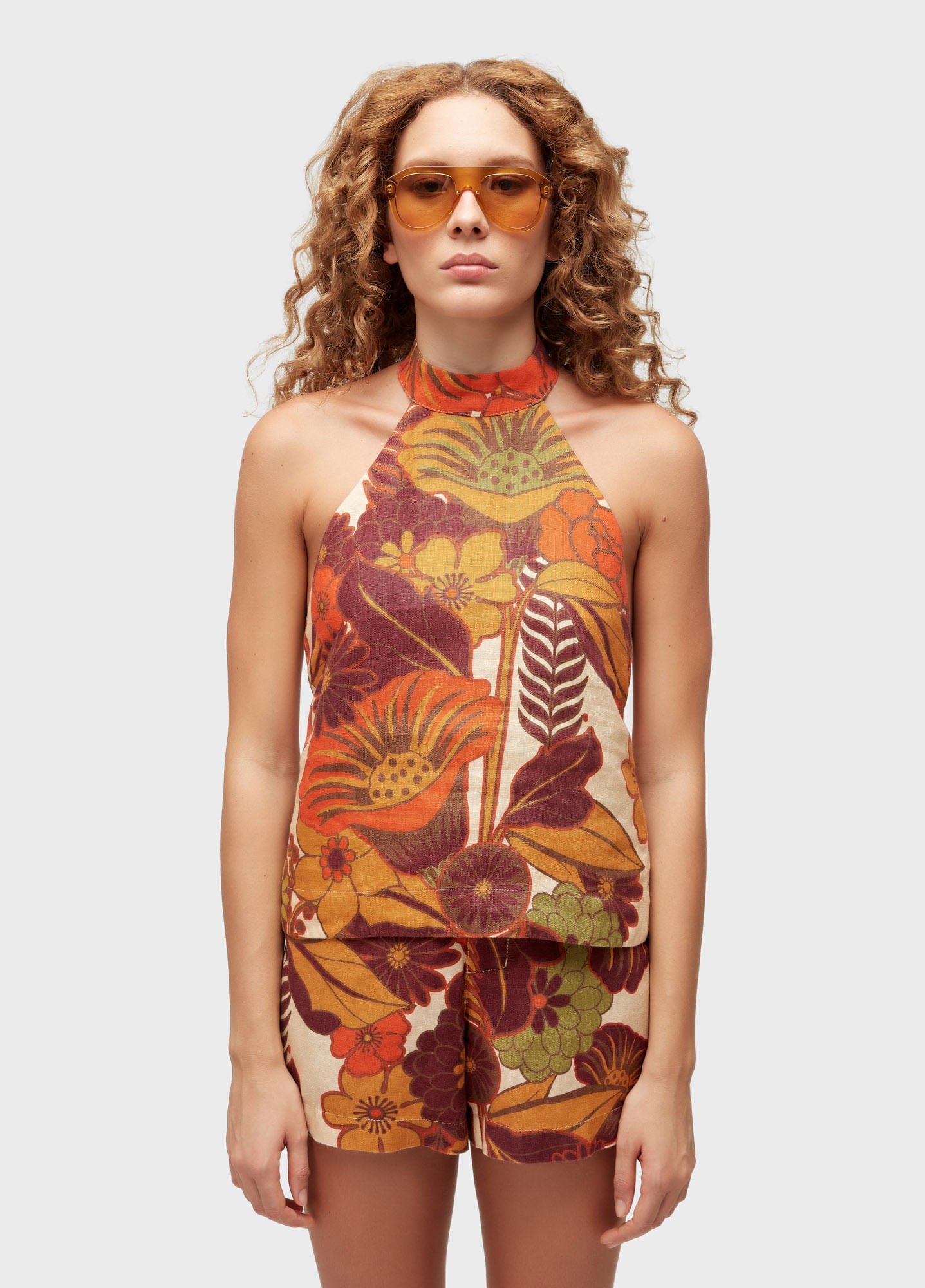 BLUSA GOLA GARDEN PARTY