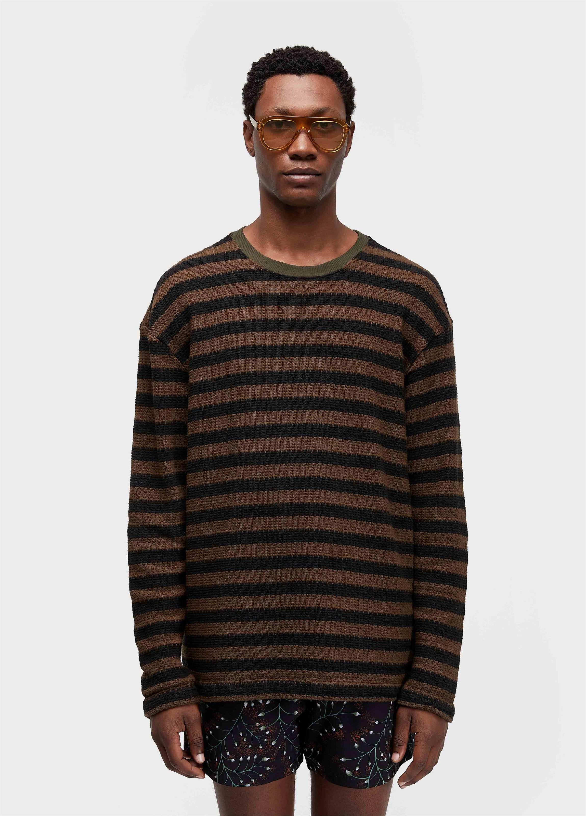 T-SHIRT RUSTIC THREAD STRIPE ML